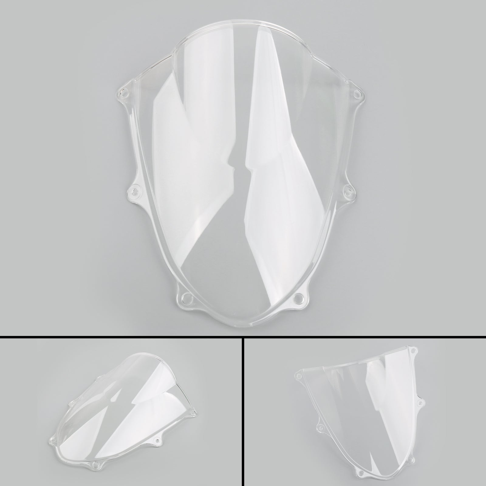 2017-2022 Suzuki GSXR 1000 GSXR1000 K17 Windshield WindScreen For Black Generic