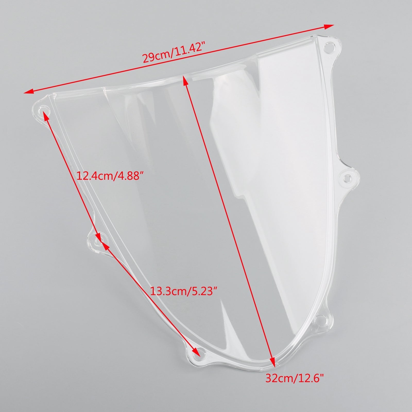 2017-2022 Suzuki GSXR 1000 GSXR1000 K17 Windshield WindScreen For Black Generic