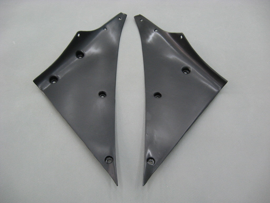 2006-2007 Kawasaki ZX 10R Amotopart Fairings Black White West Racing Customs Fairing