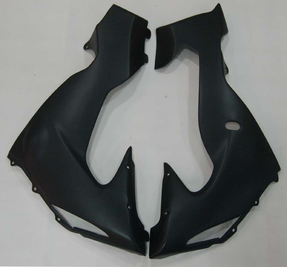 2006-2007 Kawasaki ZX 10R Black Racing Fairings Generic