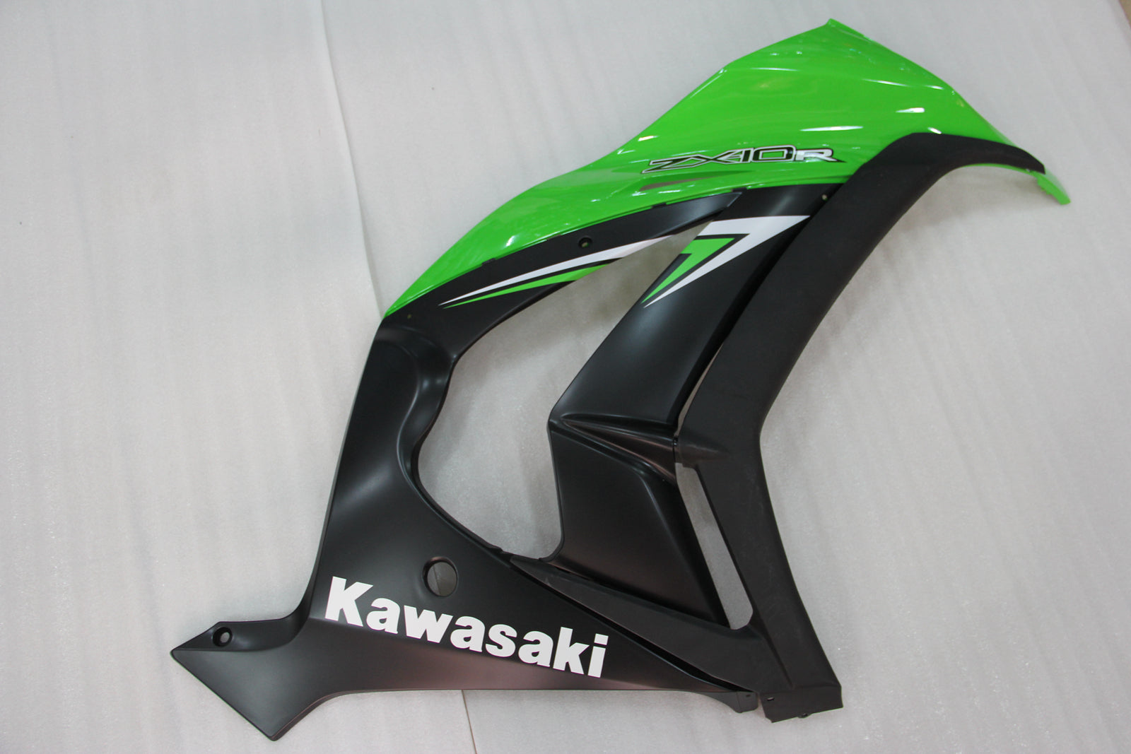 2011-2015 Ninja ZX10R Green Black Bodywork Fairing ABS Injection Molded Plastics Set 8# Generic