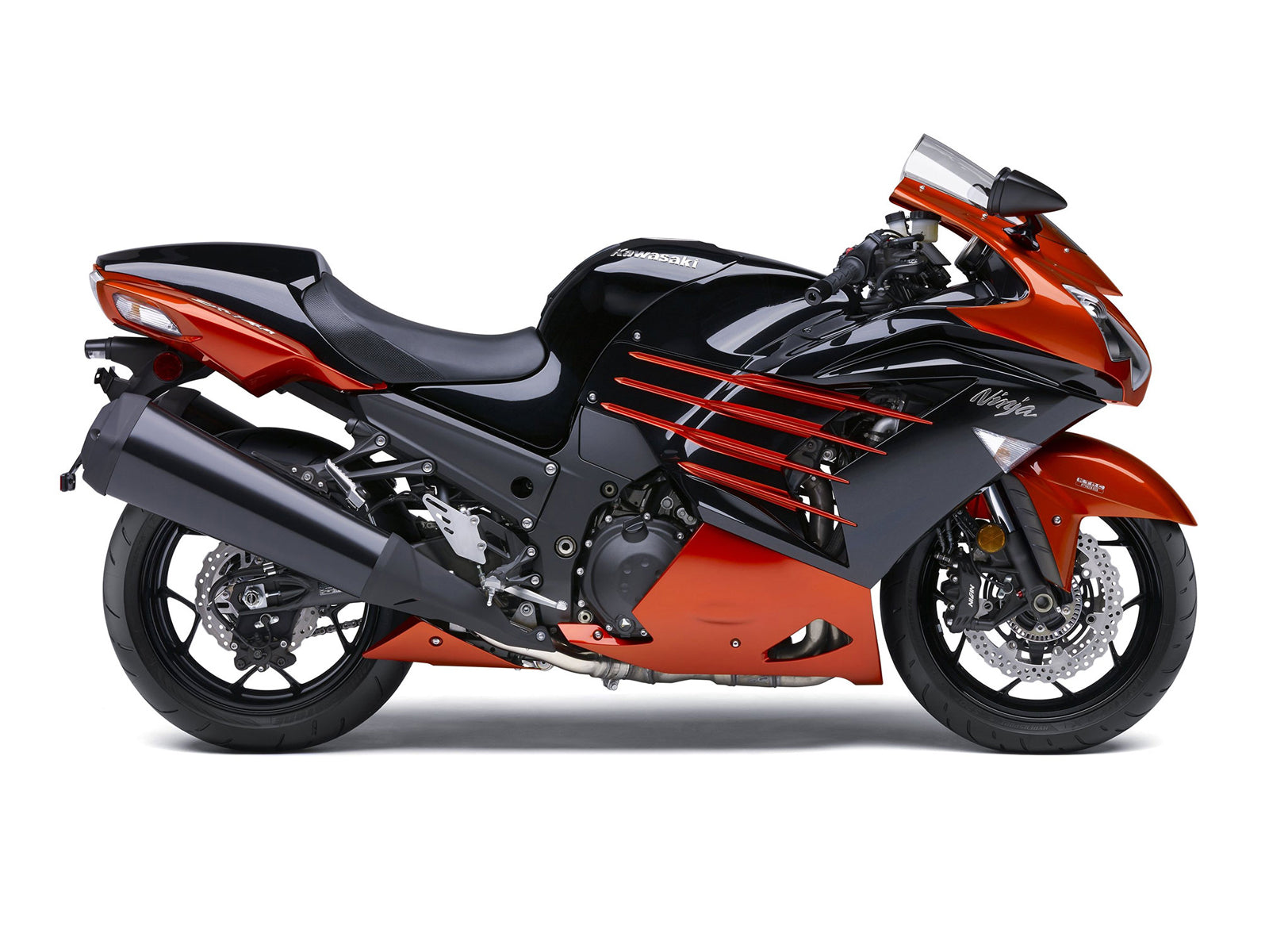 2012-2025 Kawasaki ZX14R Injection Fairing Kit Bodywork Plastic ABS #104