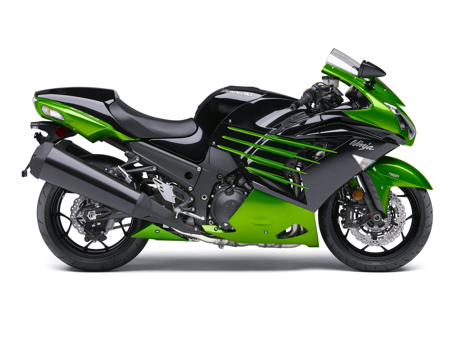 2012-2025 Kawasaki ZX14R Injection Fairing Kit Bodywork Plastic ABS #104