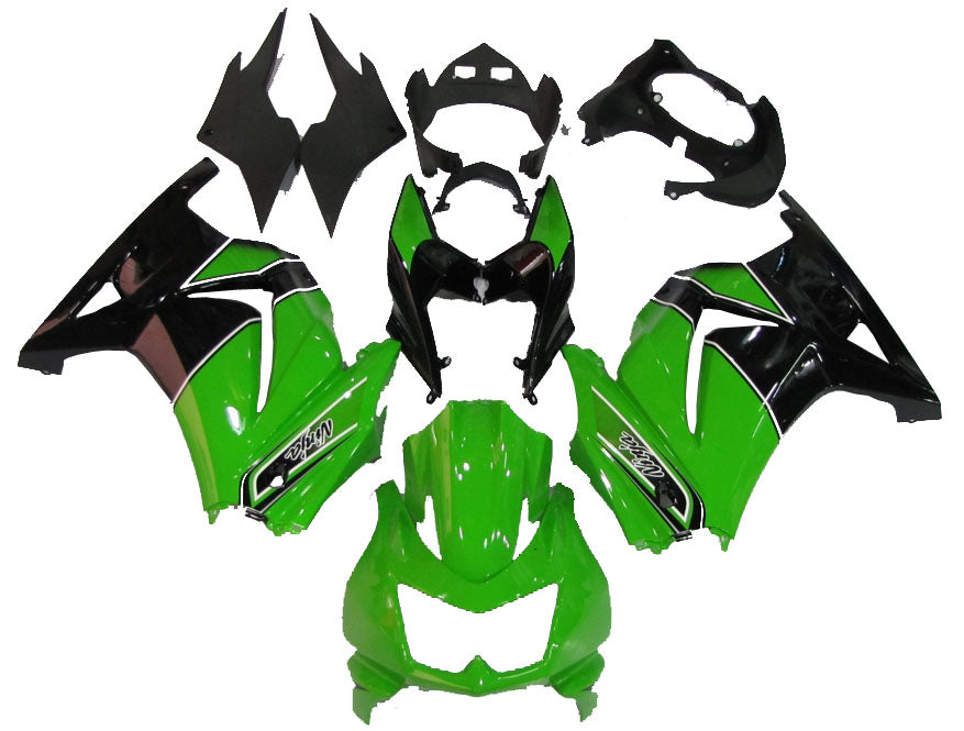 2008-2012 EX250/Ninja 250R Bodywork Fairing ABS Injection Molded Plastics 4 Color Generic