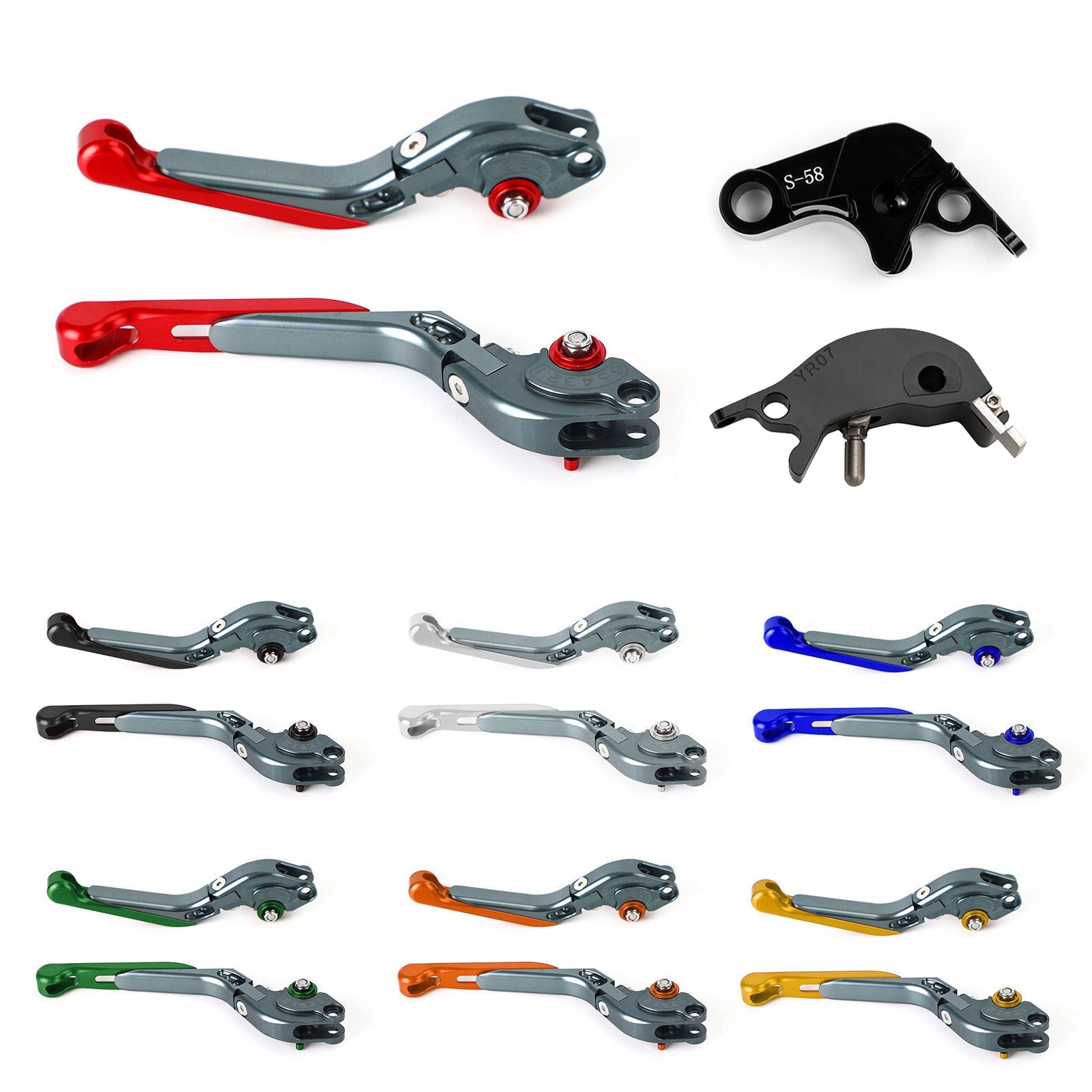 2022-2023 YAMAHA YZF R7 MT-10/SP FZ-10/SP Adjustable Clutch Brake Lever