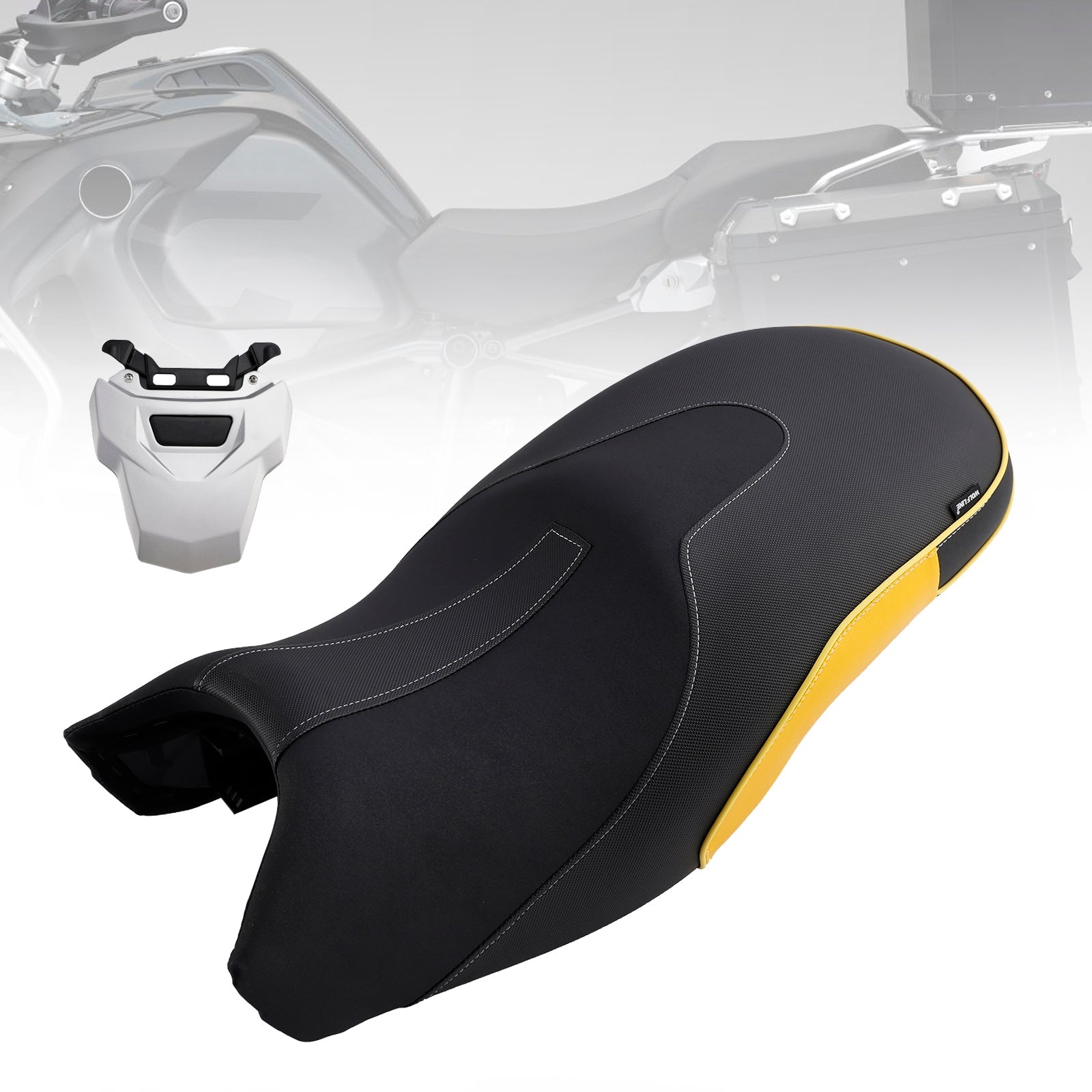 2013-2018 BMW R1200GS LC R Replace Front Rear Driver Passenger Seat Yellow