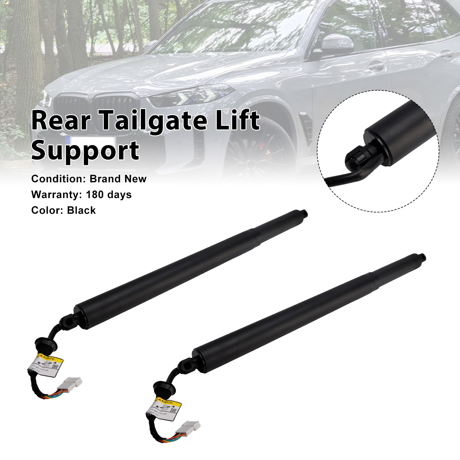 2018.08-2019.07 BMW X5 F95 G05 xDrive50i 2PCS Rear Electric Tailgate Gas Strut 51249482800