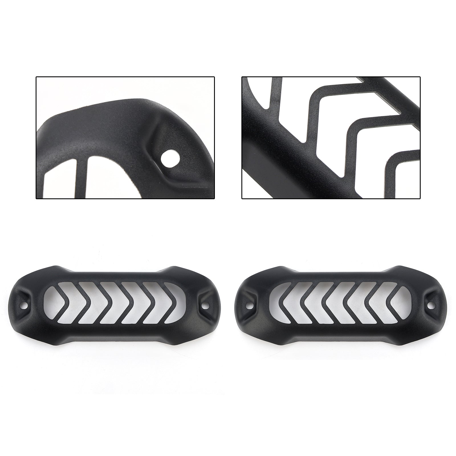 2024-2025 Bmw R1300Gs Adv Led Cover Spot Light Guard Protector Grill Black
