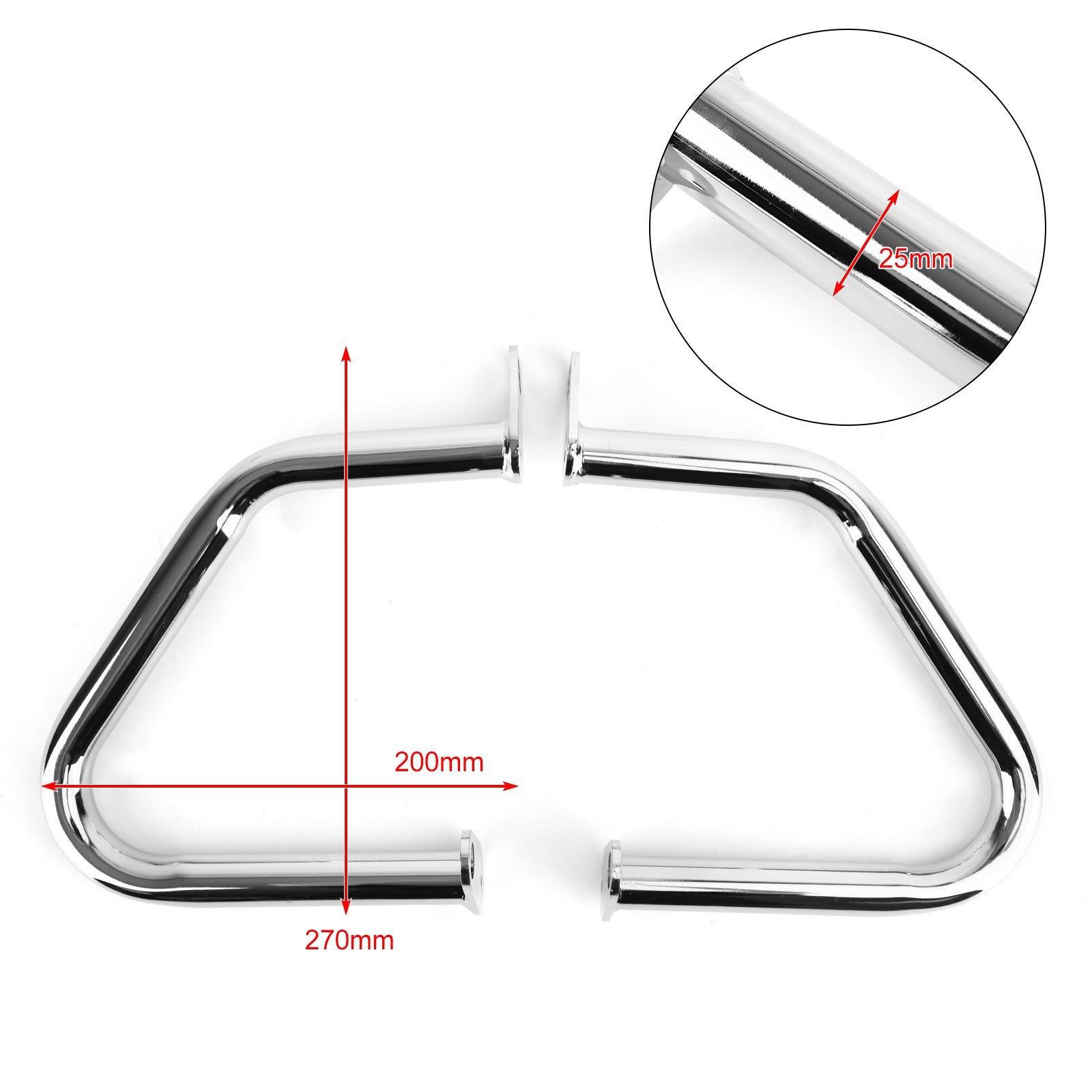 2017-2020 Triumph Street Cup CRASH BAR ENGINE GUARD PROTECTOR