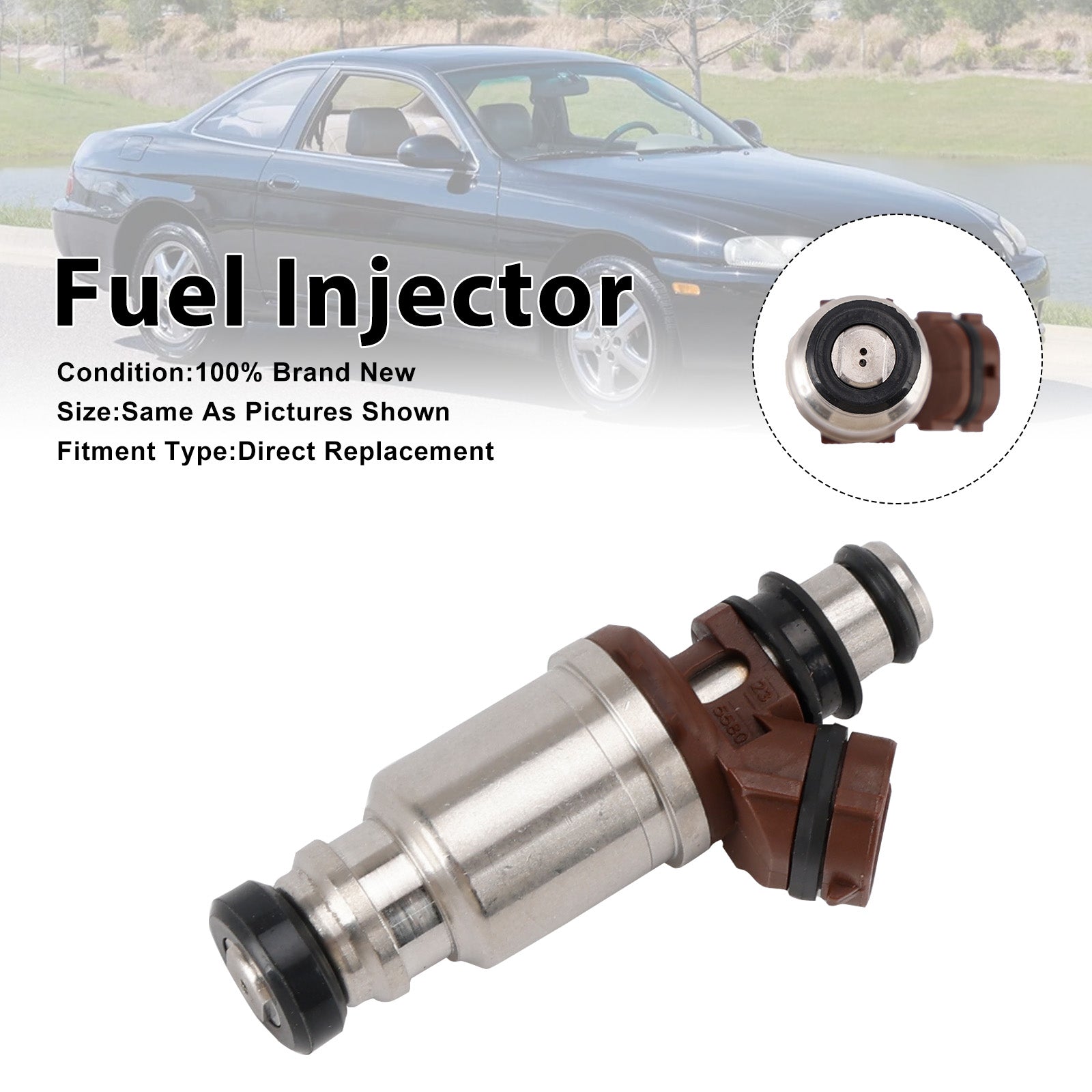 1Pcs Fuel Injector For Lexus SC300 1992-1994 GS300 1993-1994 23250-46030