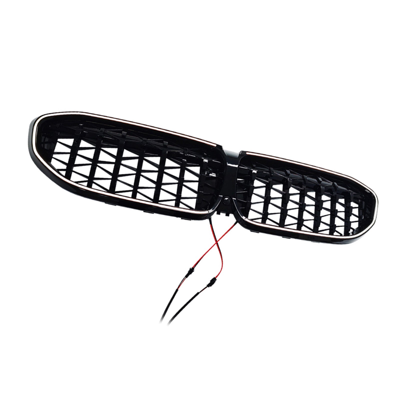 2019-2022 Fit BMW 3 Series G20 Diamond Kidney Grille Grill 51138072085 Black