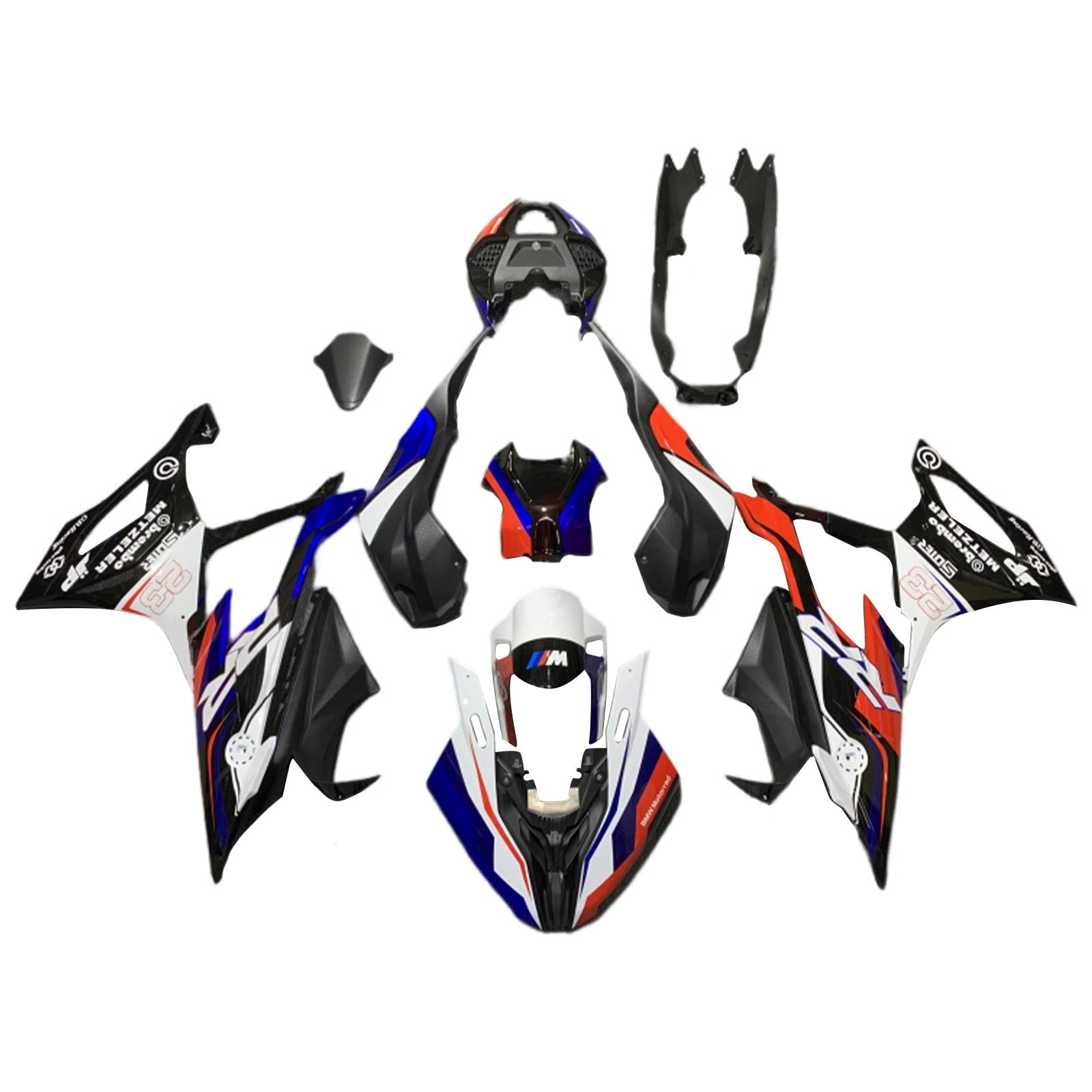 2019-2022 BMW M1000RR S1000RR Fairing Kit Bodywork Plastic ABS