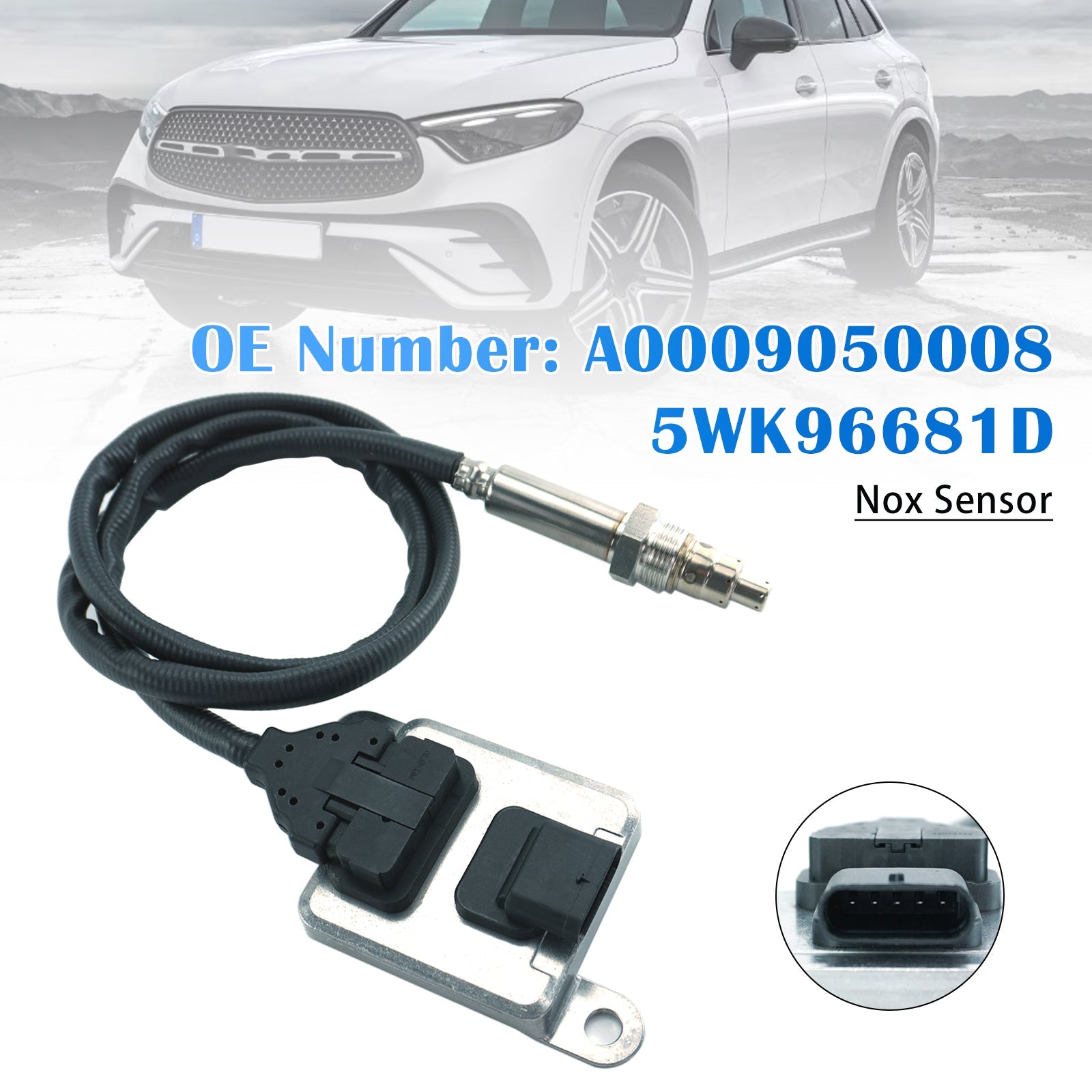 Nitrogen Oxide Sensor A0009050008 5WK96681D For Mercedes C-CLASS E-CLASS GLC