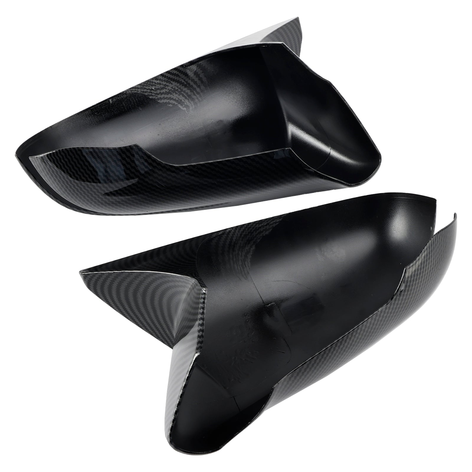 2009-2012 Lexus LS460 LS600h Side Mirror Covers Rearview Housing Carbon 8794A53411A0