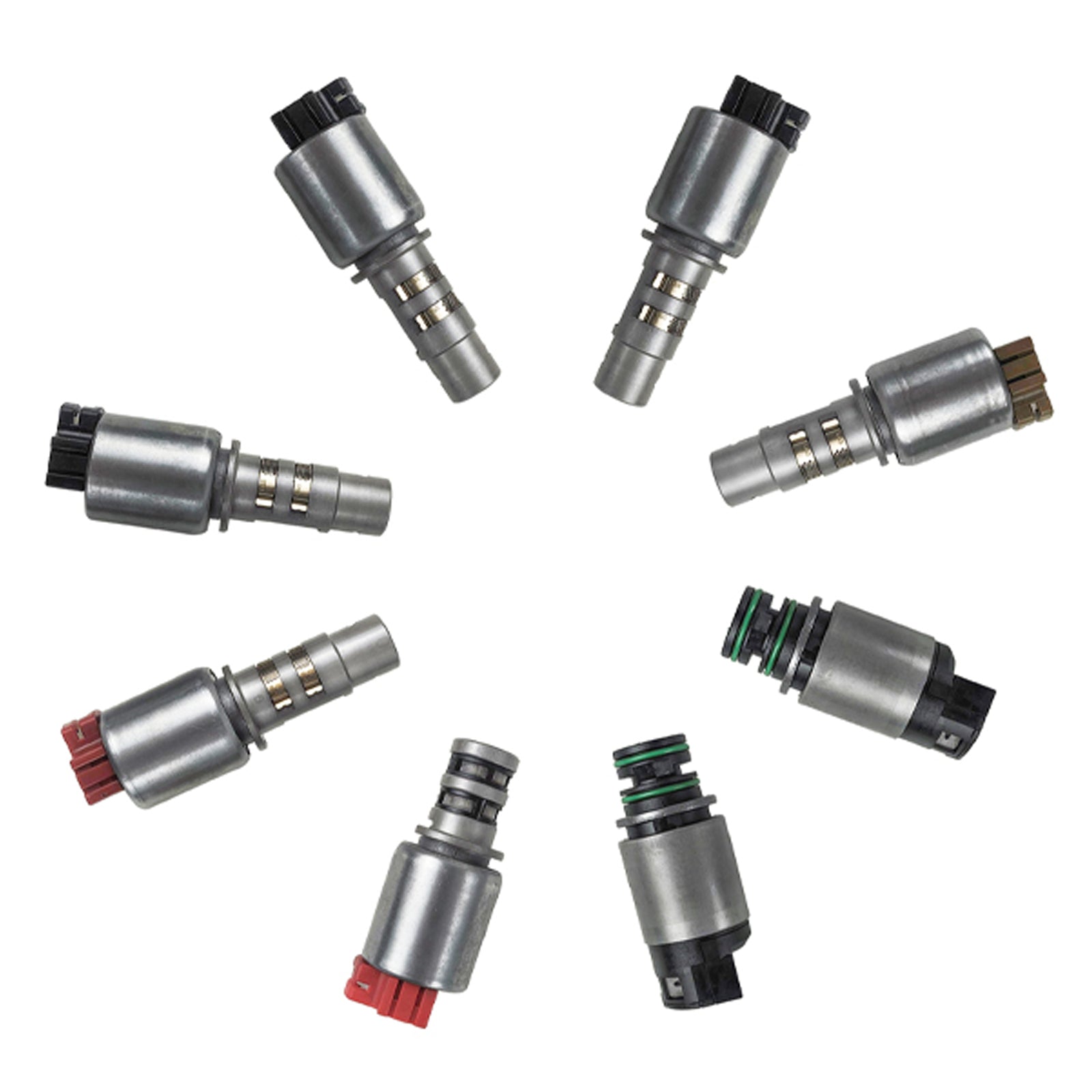 2010-on KIA/ Chevrolet OPTIMA 6 SP F/AWD L4 2.0L 2.4L 8PCS Transmission Solenoid A6MF1 46313-3B030 46313-3B000 Generic