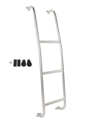 2014-2025 Ford Transit Low Roof Vans Stainless Steel 3-Step Van Ladder 093TS