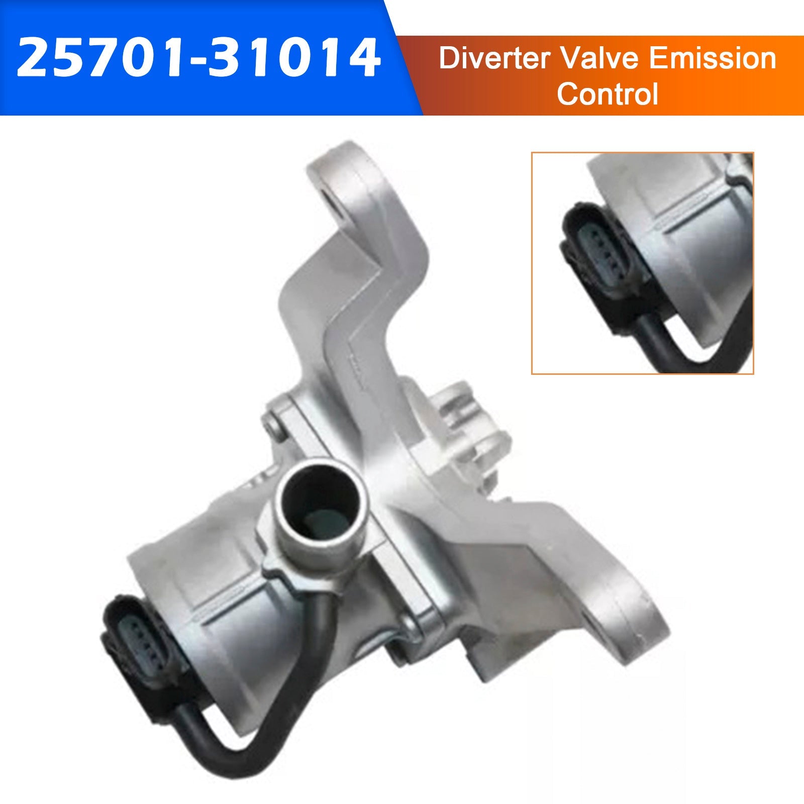 Toyota Land Cruiser Prado, GRJ150, GRJ150L, GRJ150W, GRJ151, GRJ151W Diverter Valve Emission Control 25701-31014
