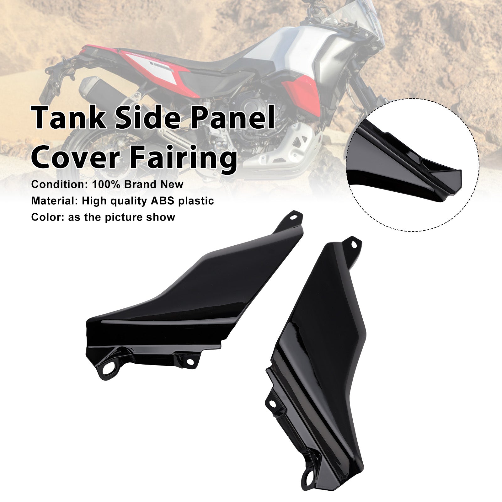 Tank Side Cover Panel Fairing Cowl For Yamaha Tenere 700 2025-2026