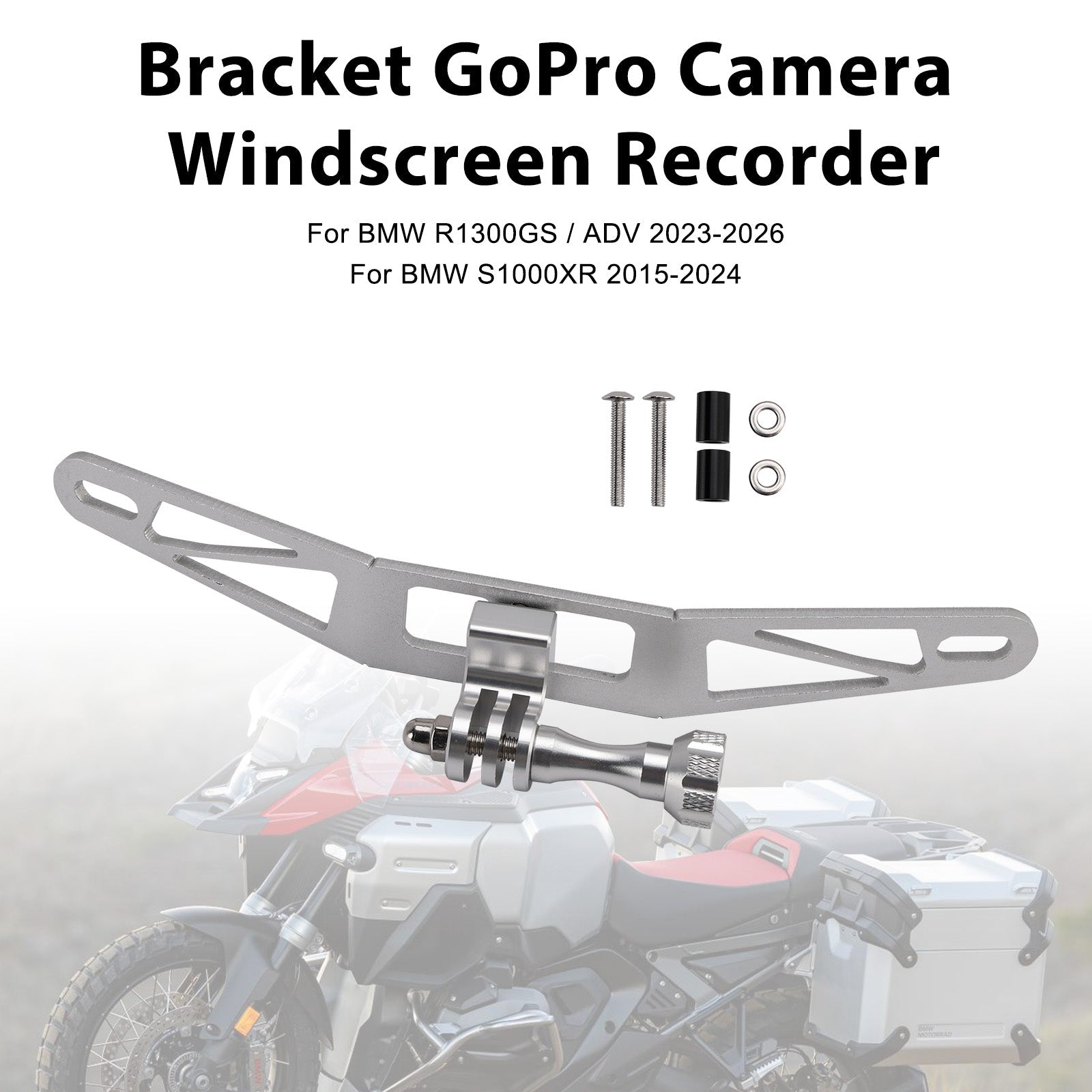 Bracket GoPro Camera Windscreen For BMW R1300GS S1000XR F900XR F850GS