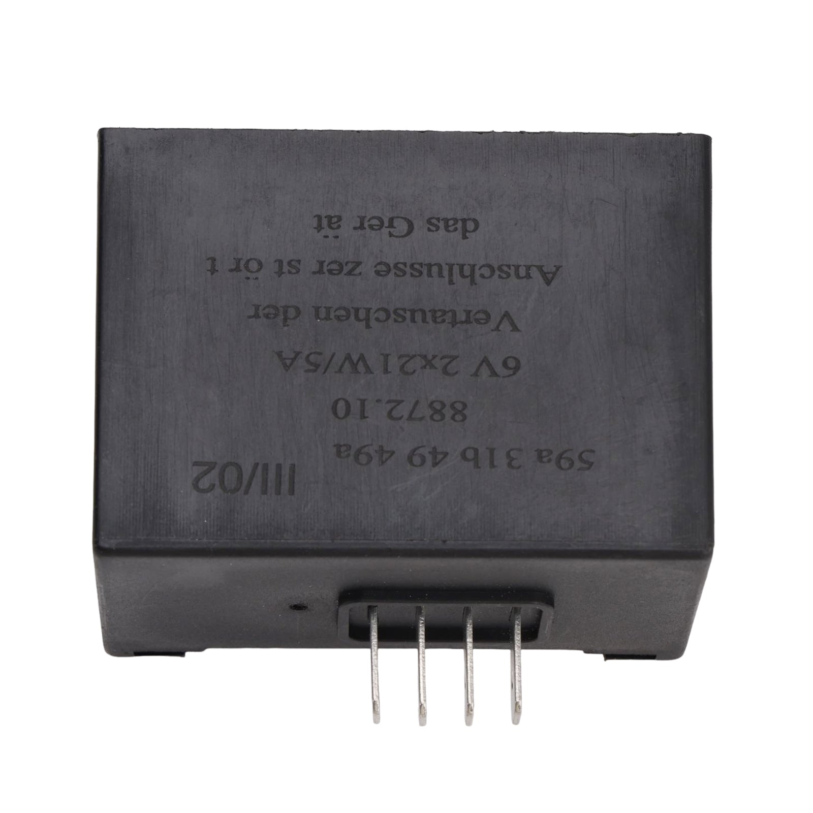 Voltage Regulator Flasher Relay fit for Simson 6V 2X21W/5A RELAY S50 S51 S53 S80