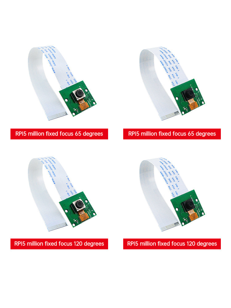 Raspberry Pi 4B Camera 5 Million OV5647 HD Camera Module Fixed Focus/Auto Focus