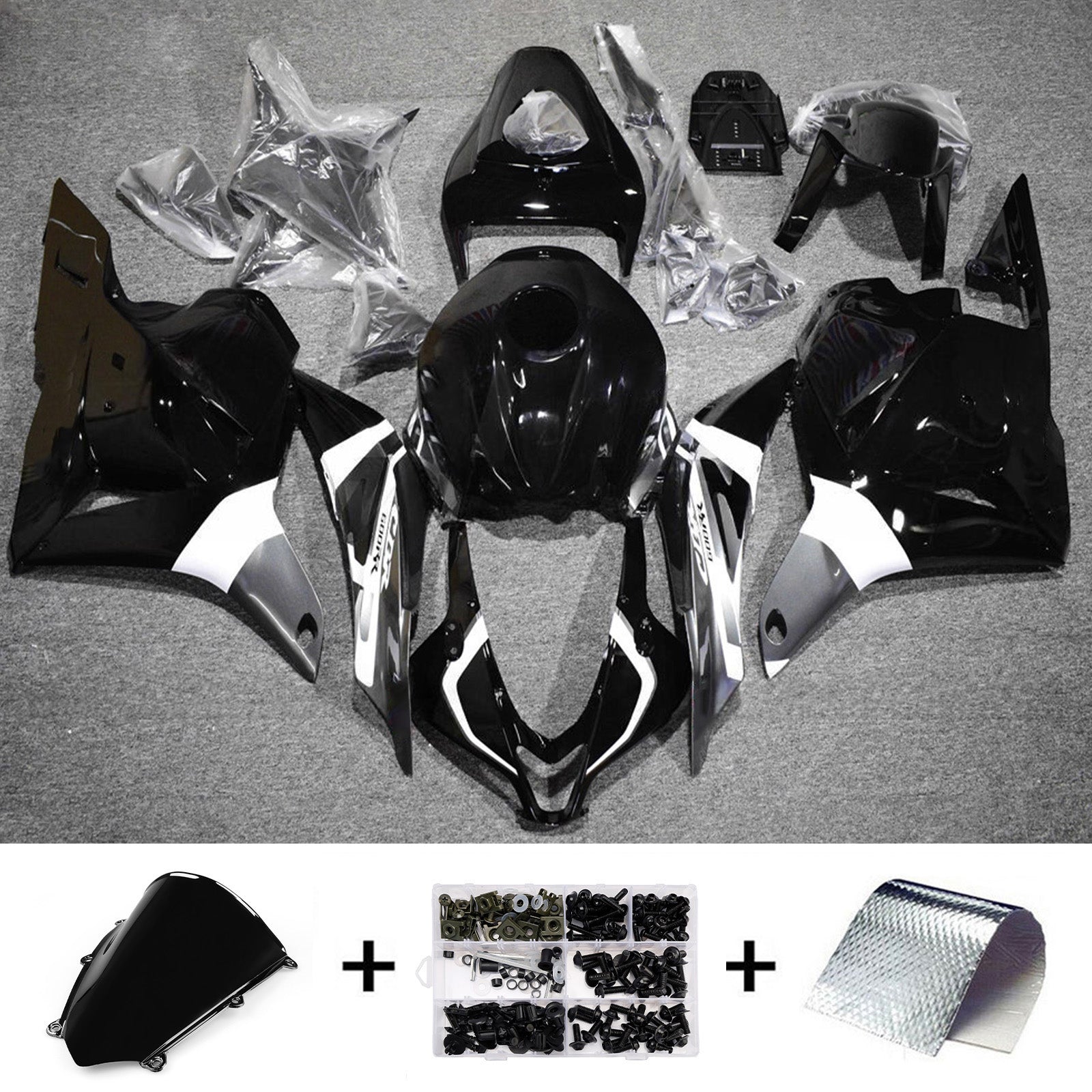 Injection Fairing Kit Bodywork Plastic ABS For Honda CBR600RR 2009-2012 F5