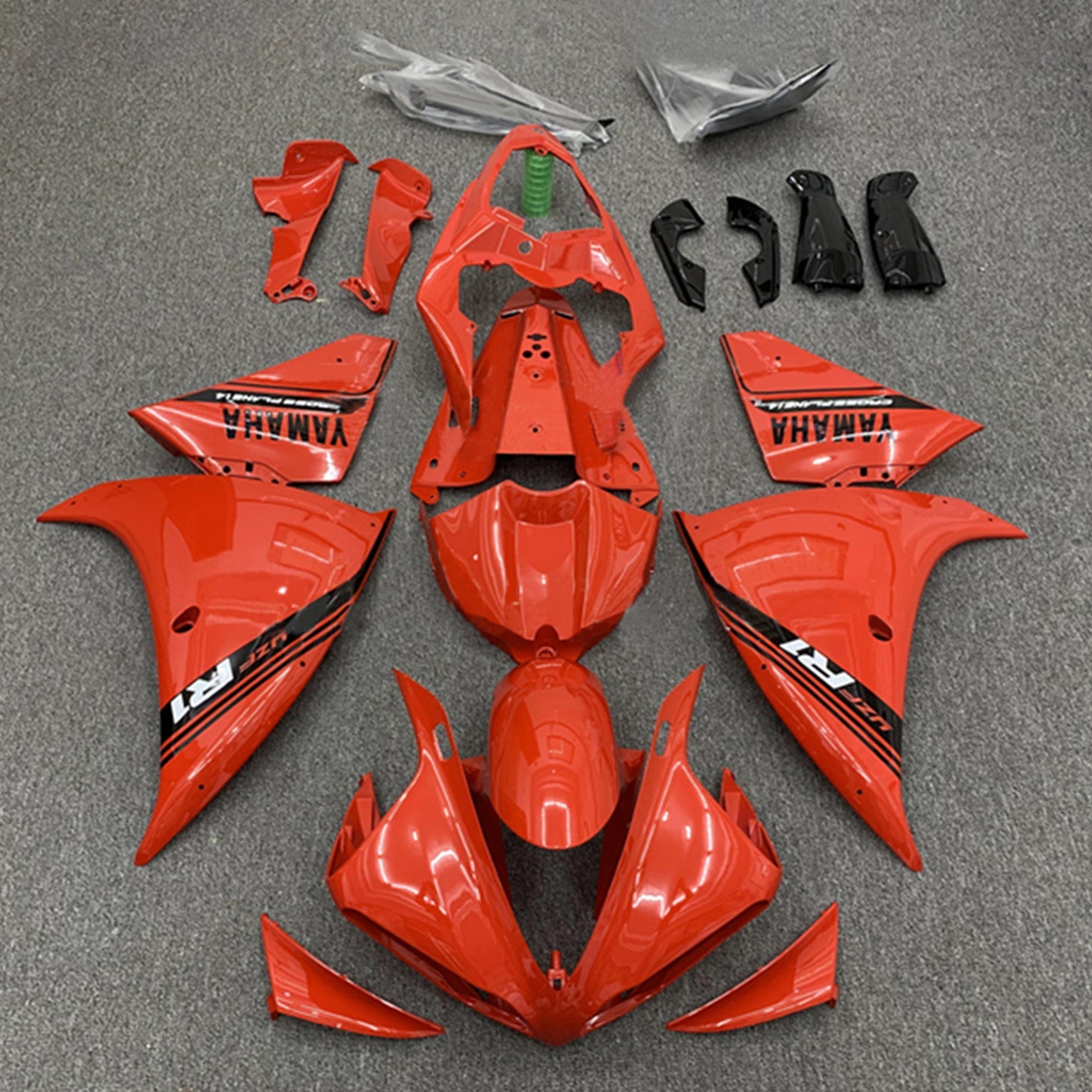 2012-2014 Yamaha YZF-R1 Injection Fairing Kit Bodywork Plastic ABS