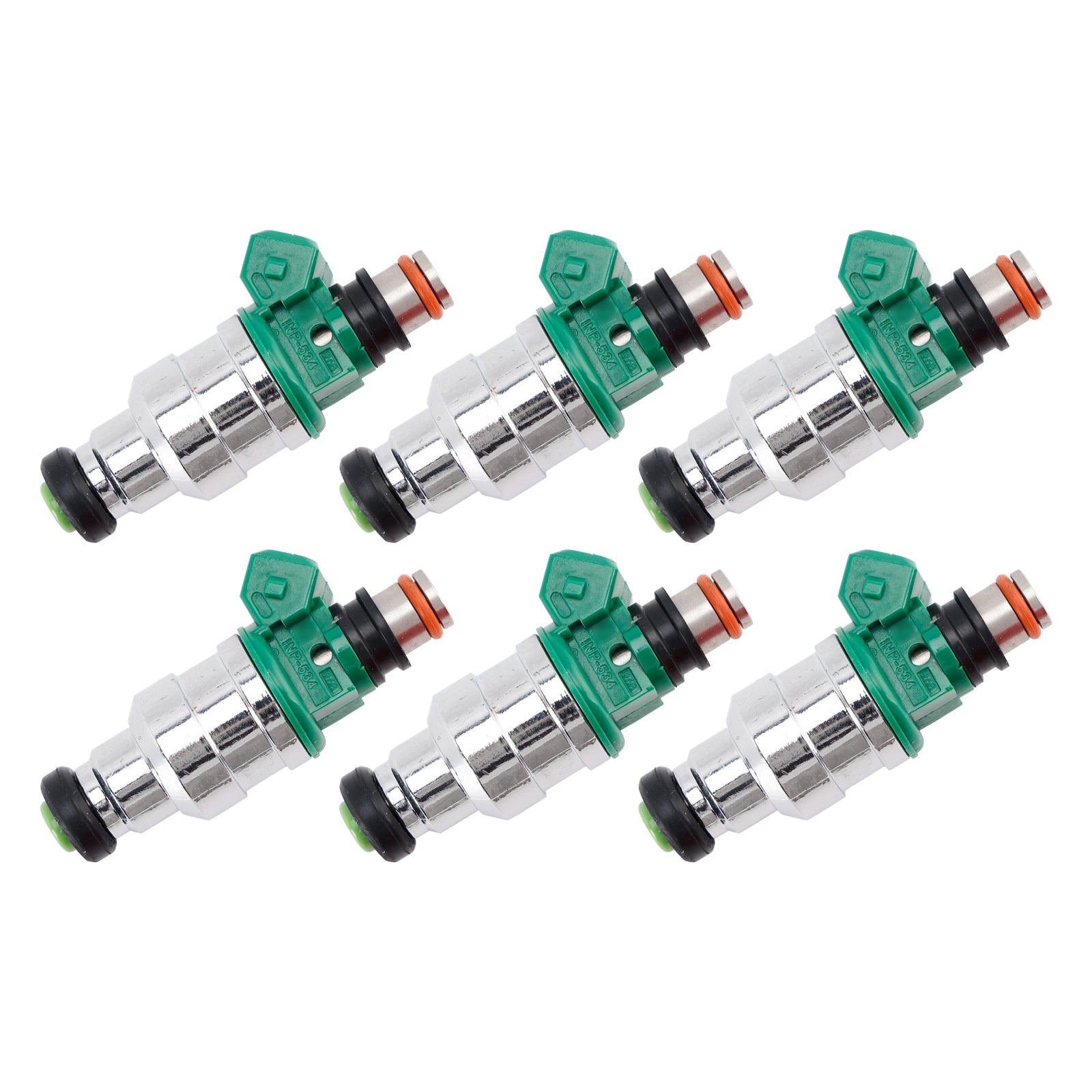 6Pcs Fuel Injector For Mitsubishi Montero 1994-1996 3.5L V6 INP-534 MD189021