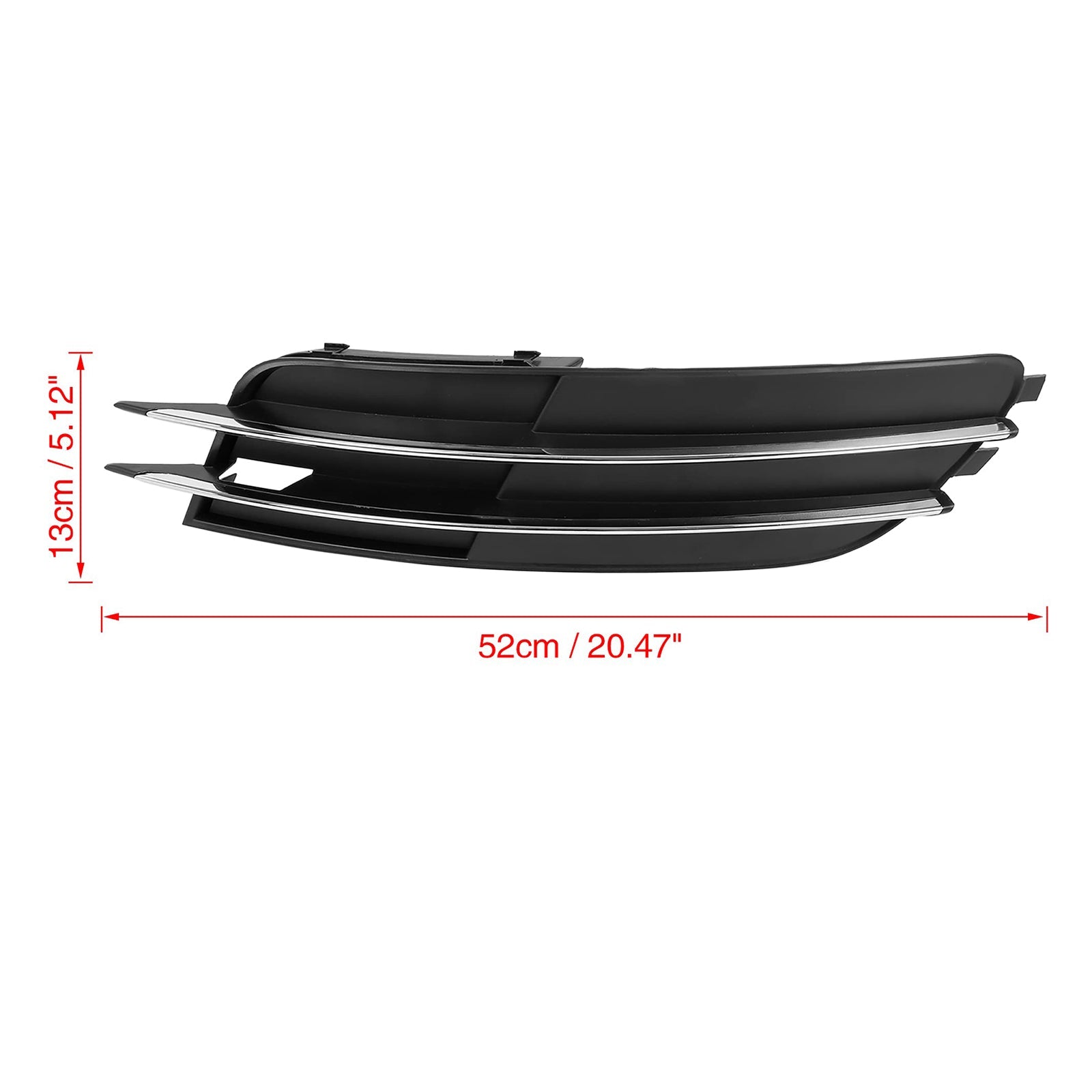 2012-2014 Audi A6 C7 Front Right Side Bumper Grille Fog Light Grill 4G0807682