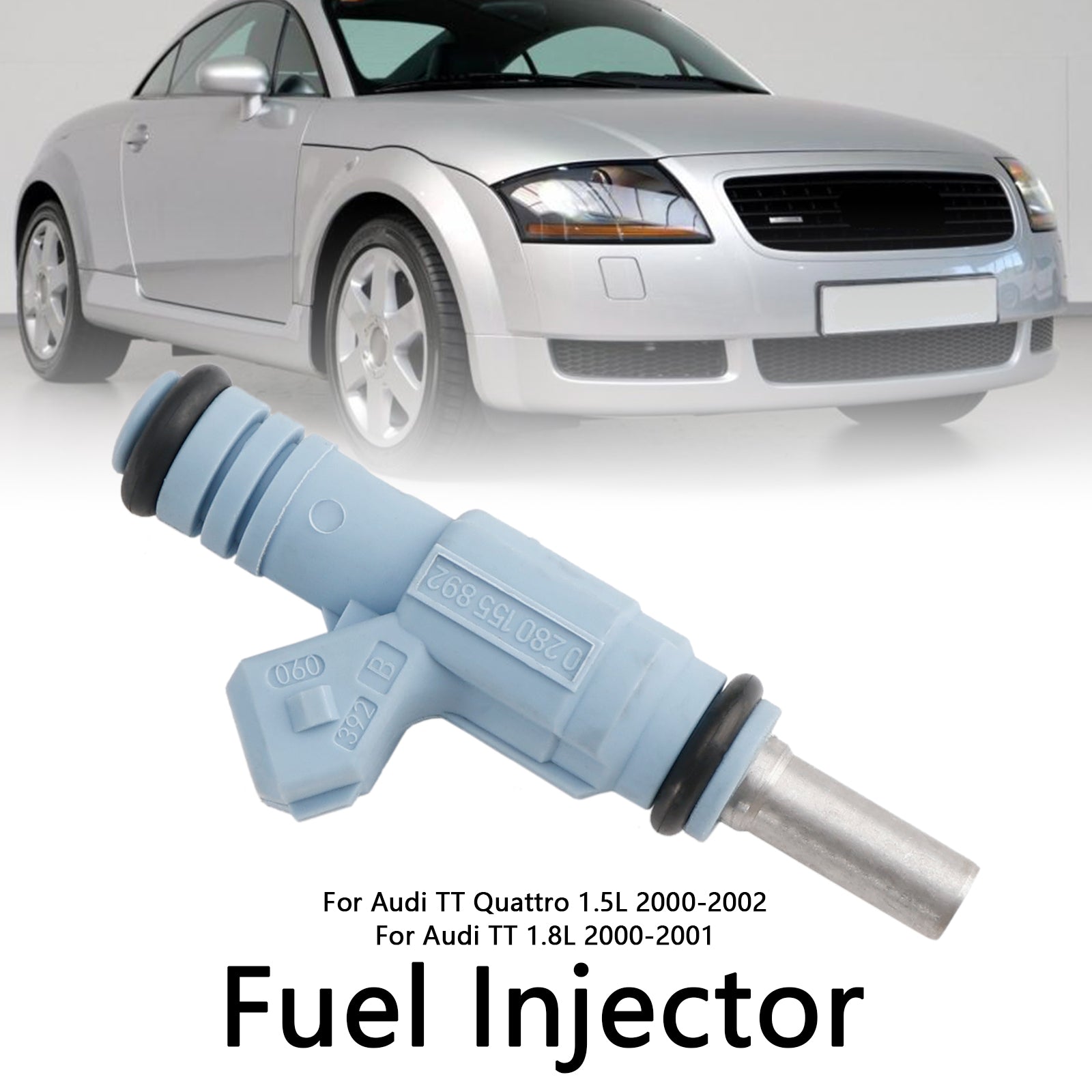1PCS Fuel Injector 0280155892 Fit Audi TT Quattro 1.5L 2000-2002 0280155893