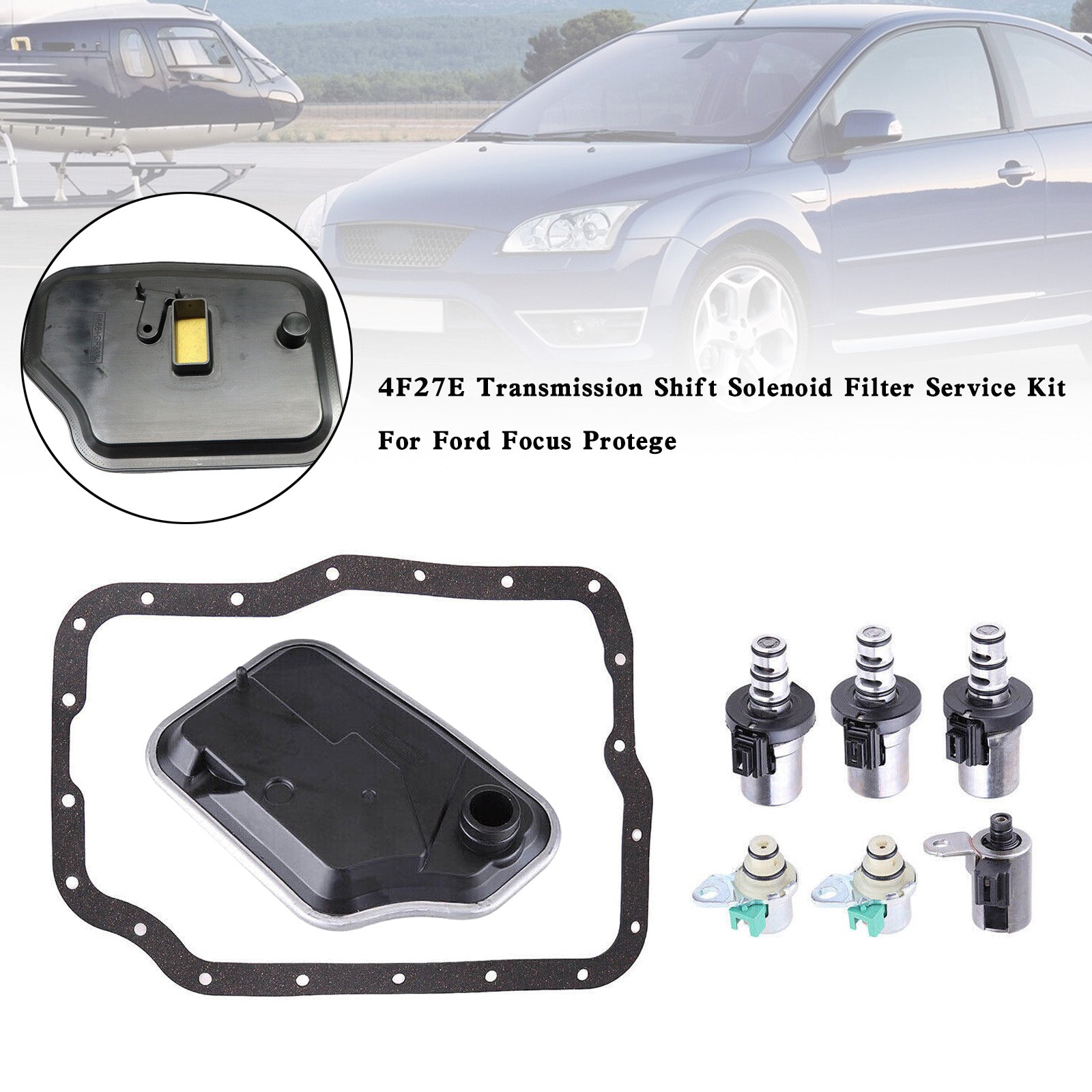 2000-2014 Ford Focus 4F27E Transmission Shift Solenoid Filter Service Kit