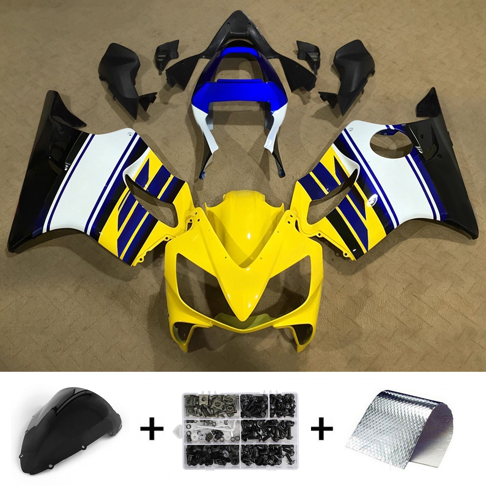 Injection Fairing Kit Bodywork Plastic ABS For Honda CBR600 F4i 2001-2003