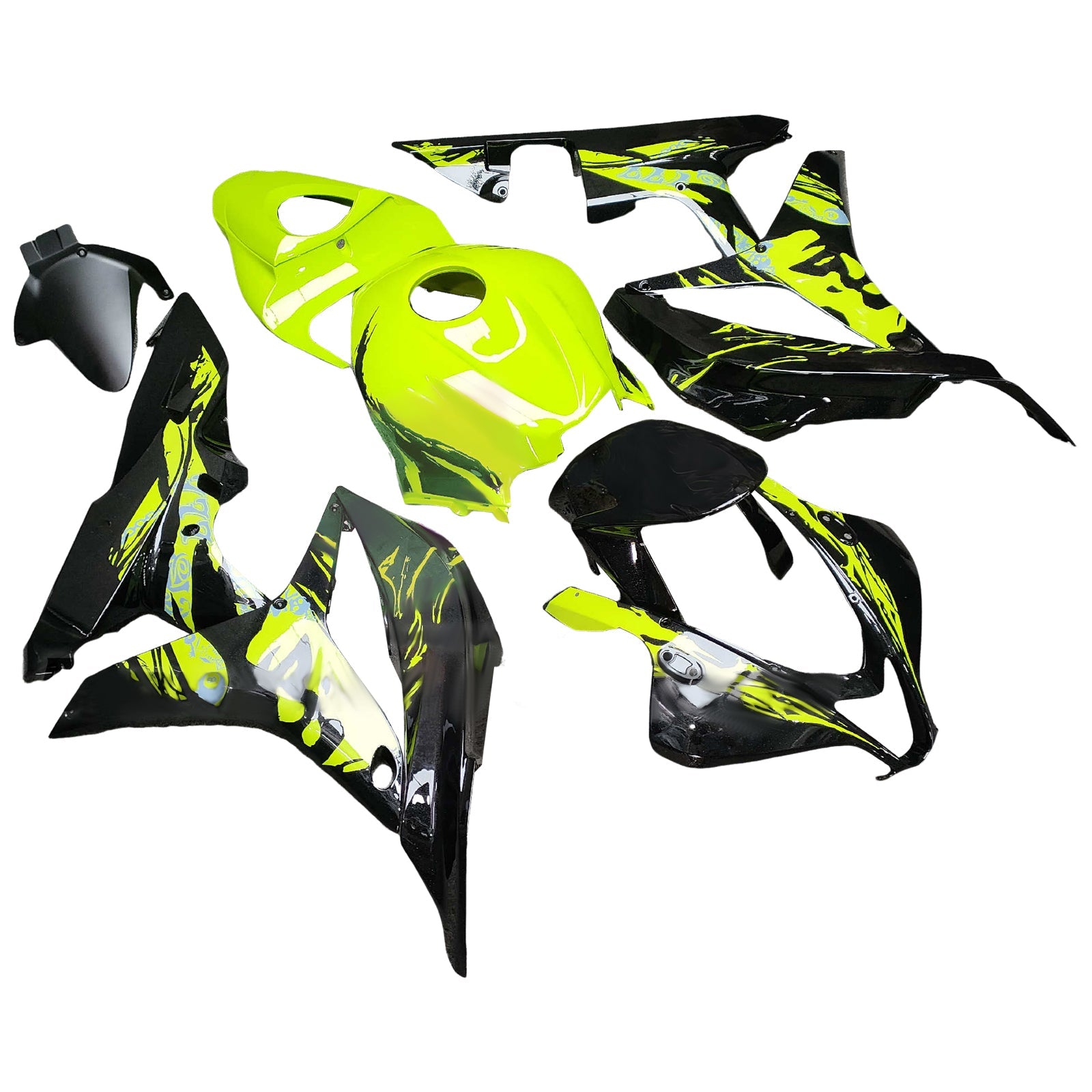 Injection Fairing Kit Bodywork Plastic ABS For Honda CBR600RR 2007-2008 F5