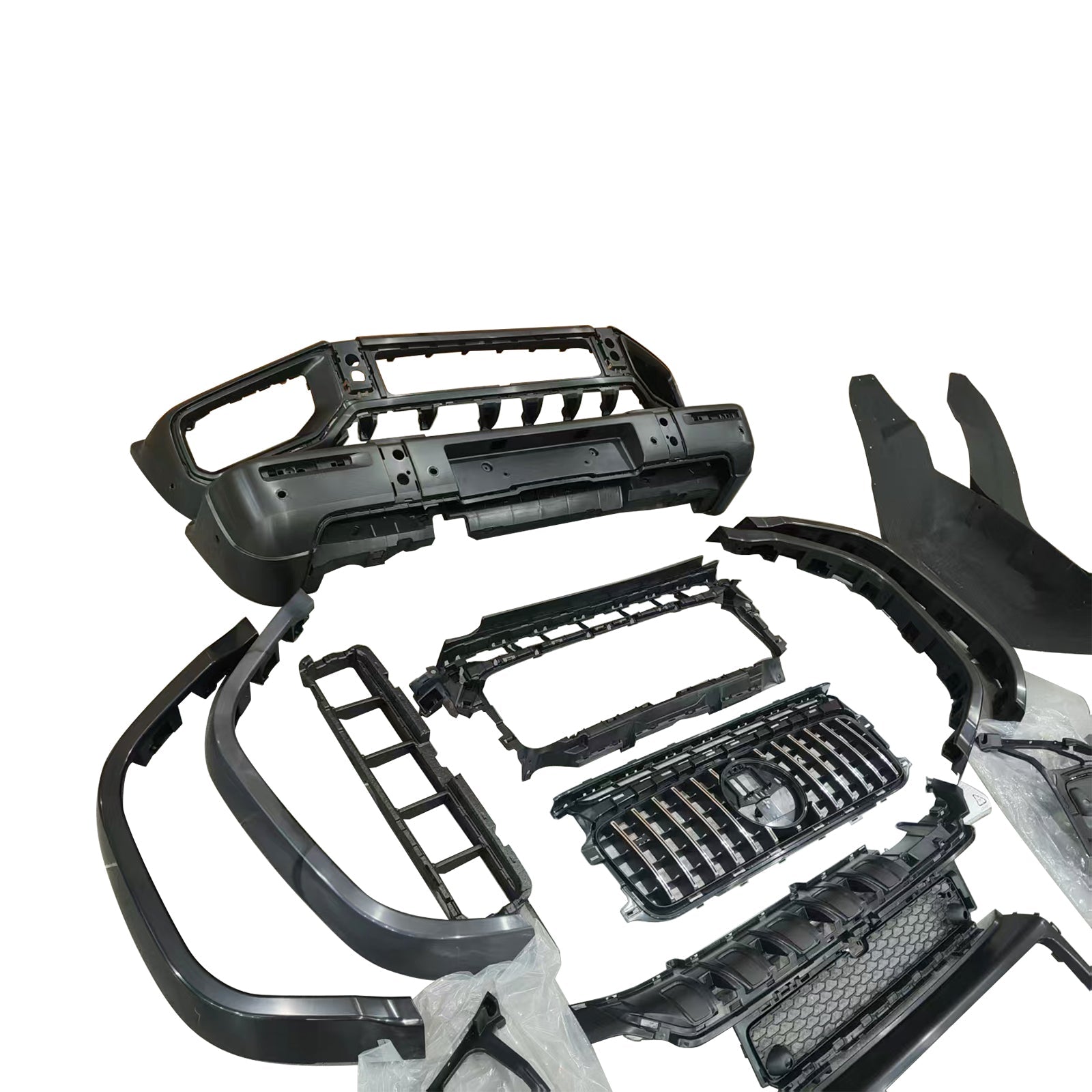 1993-2018 Fit Mercedes W463 G550 G500 Upgrade W465 G63 AMG Style Body Kit Bumper