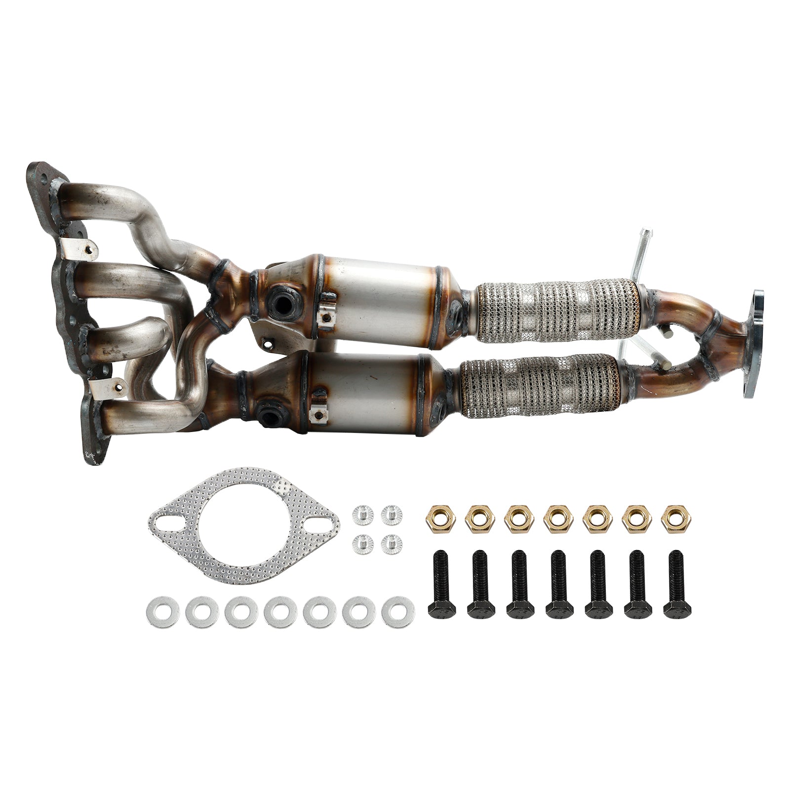 03/2007-07/2012 FORD MONDEO IV Saloon (BA7) 1.6 Ti Saloon Petrol Catalytic Converter Type Approved + Fitting Kit 1319161 1326272