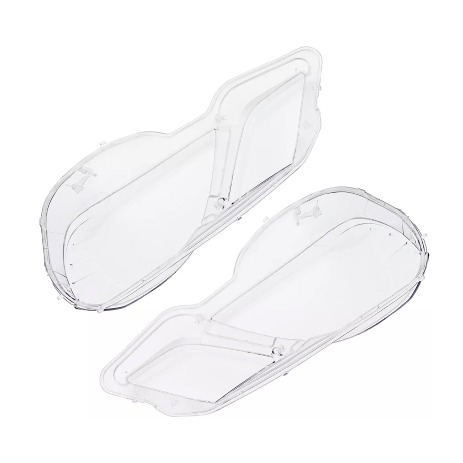 2009-2014 Mercedes Benz E-Class W212 2PCS Front Headlight Glass Clear Cover A2128209661