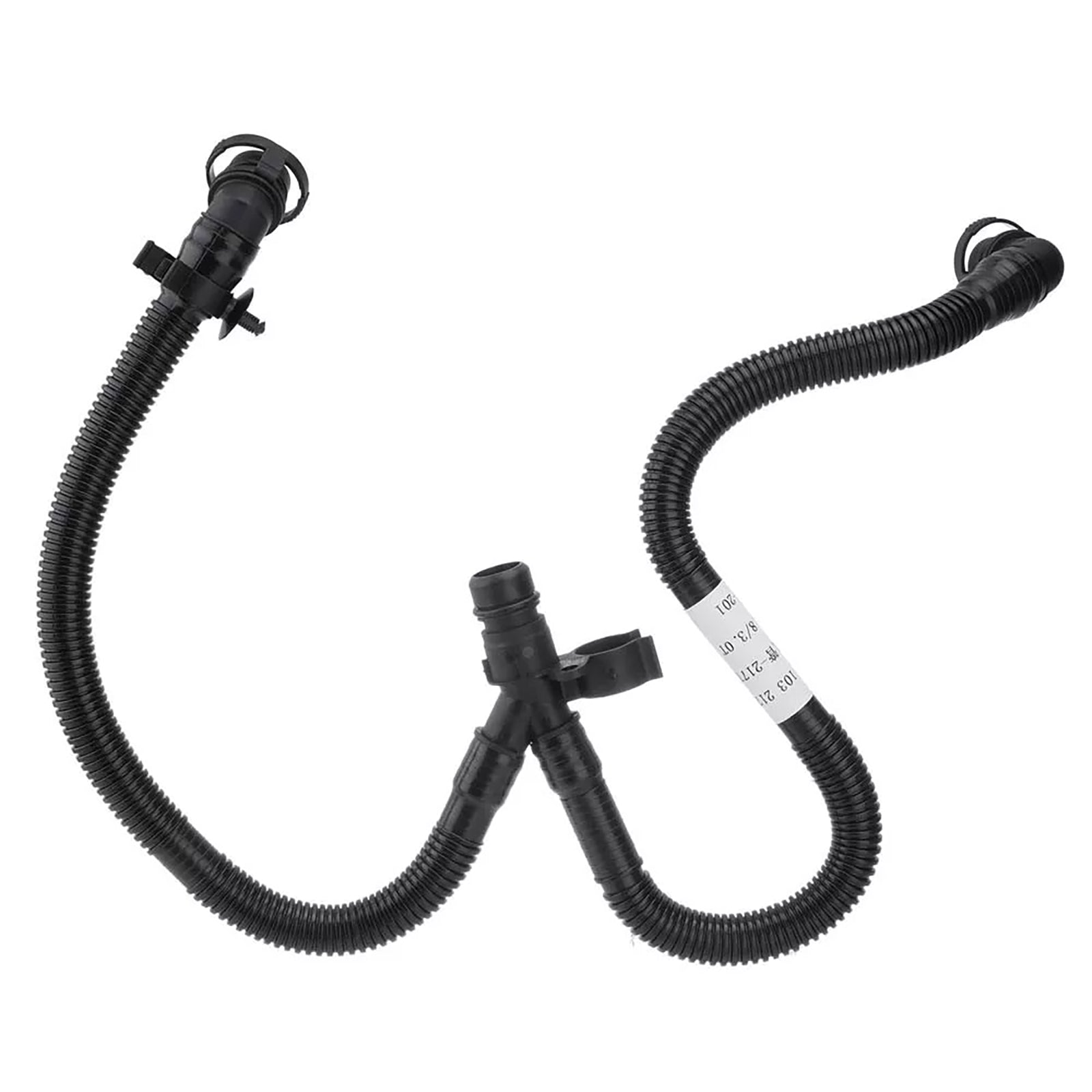 2012-2017 Q5 (8RB) 3.0 TFSI quattro Oil Separator PCV Valve Vent Trim & Hose Tube 06E103547S