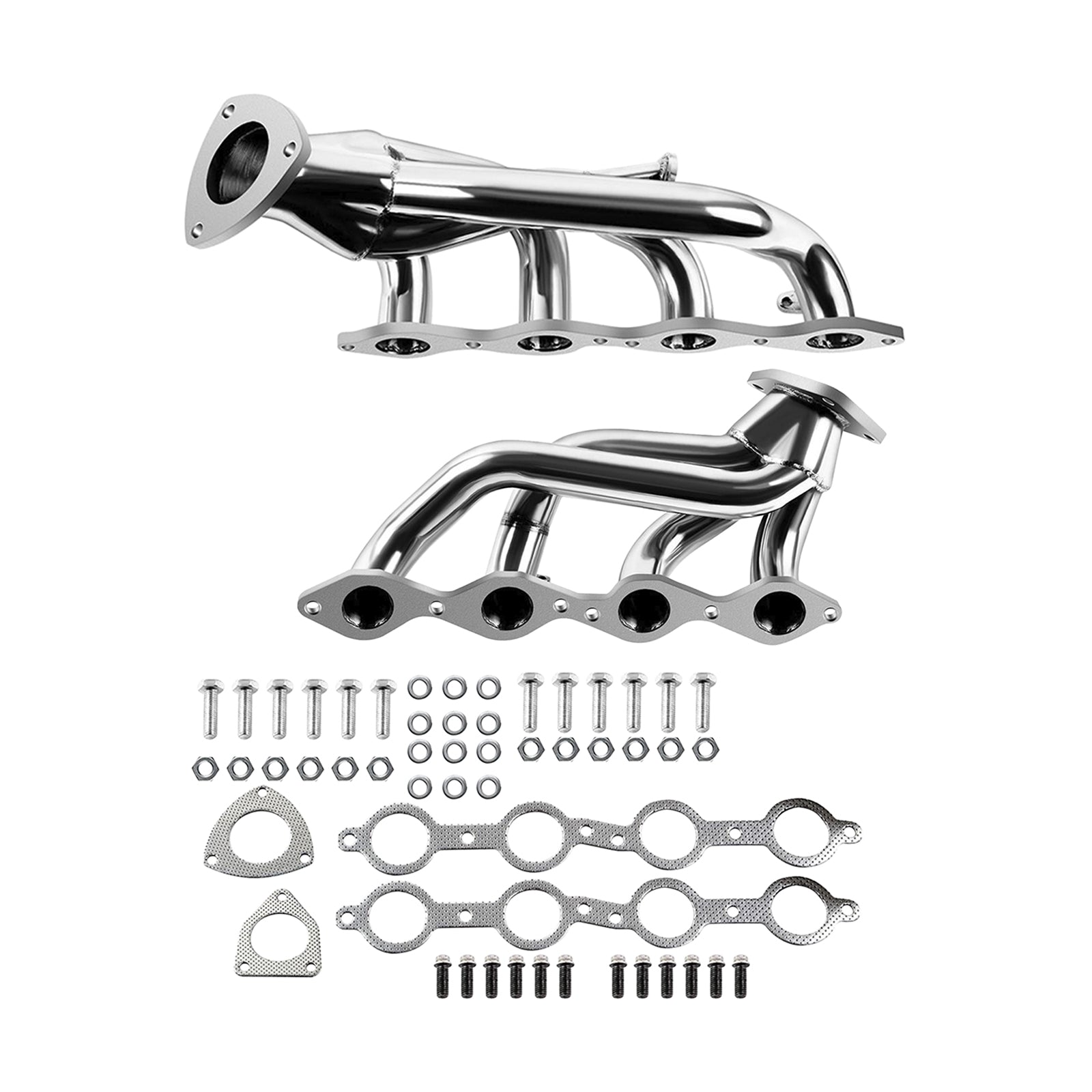 Header Manifold Exhaust Fit Chevy Silverado 1500HD 2001-2003 Fit GMC Sierra 1500