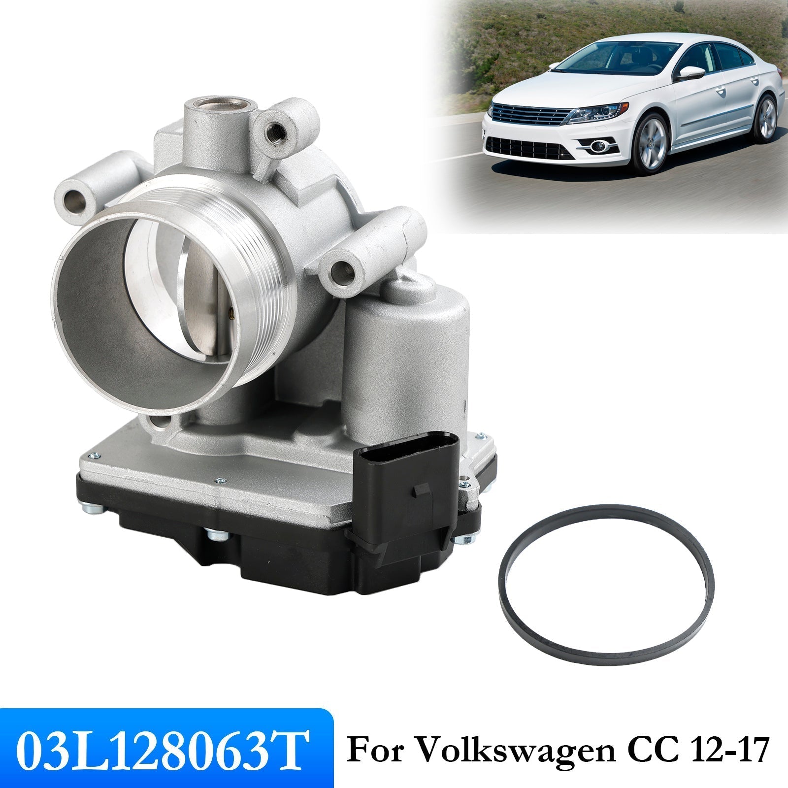 2012-2017 Volkswagen CC Throttle Body Assembly 03L128063T Generic