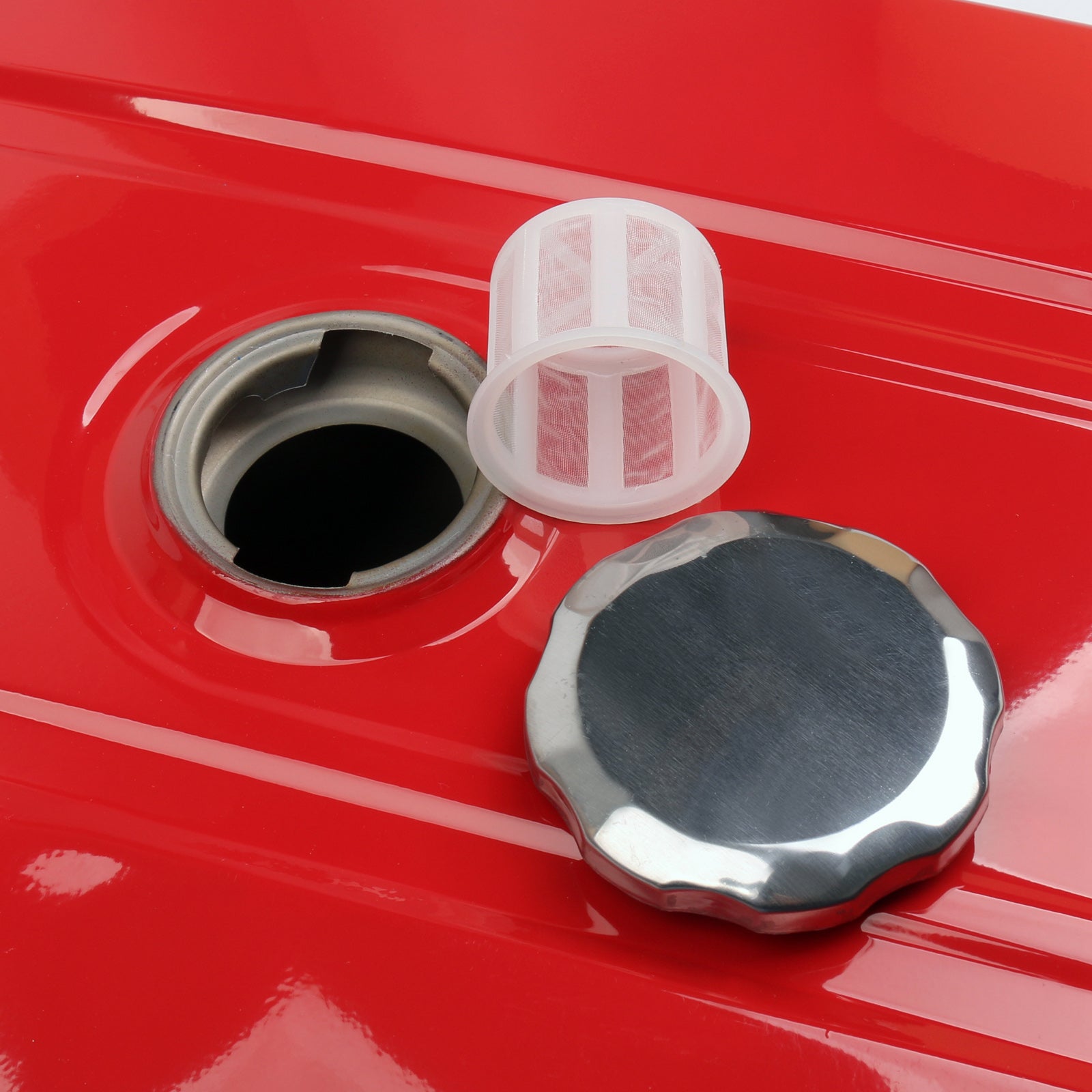 Universal FITS EC2500 5 US Gallon Generator Gas Tank Fuel Filter Cap Gauge Petcock