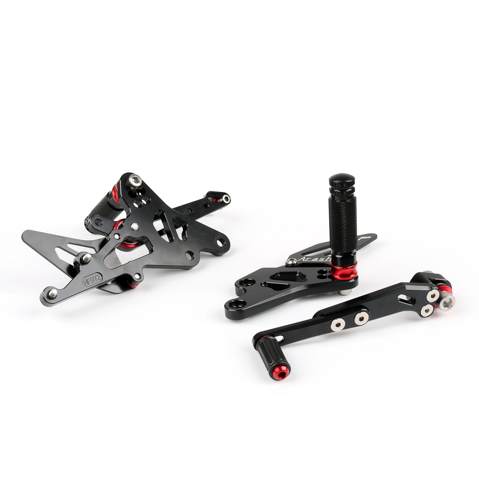 2009-2016 Suzuki GSXR1000 CNC Adjustable Rearset Foot Rest Peg Rear Set Generic