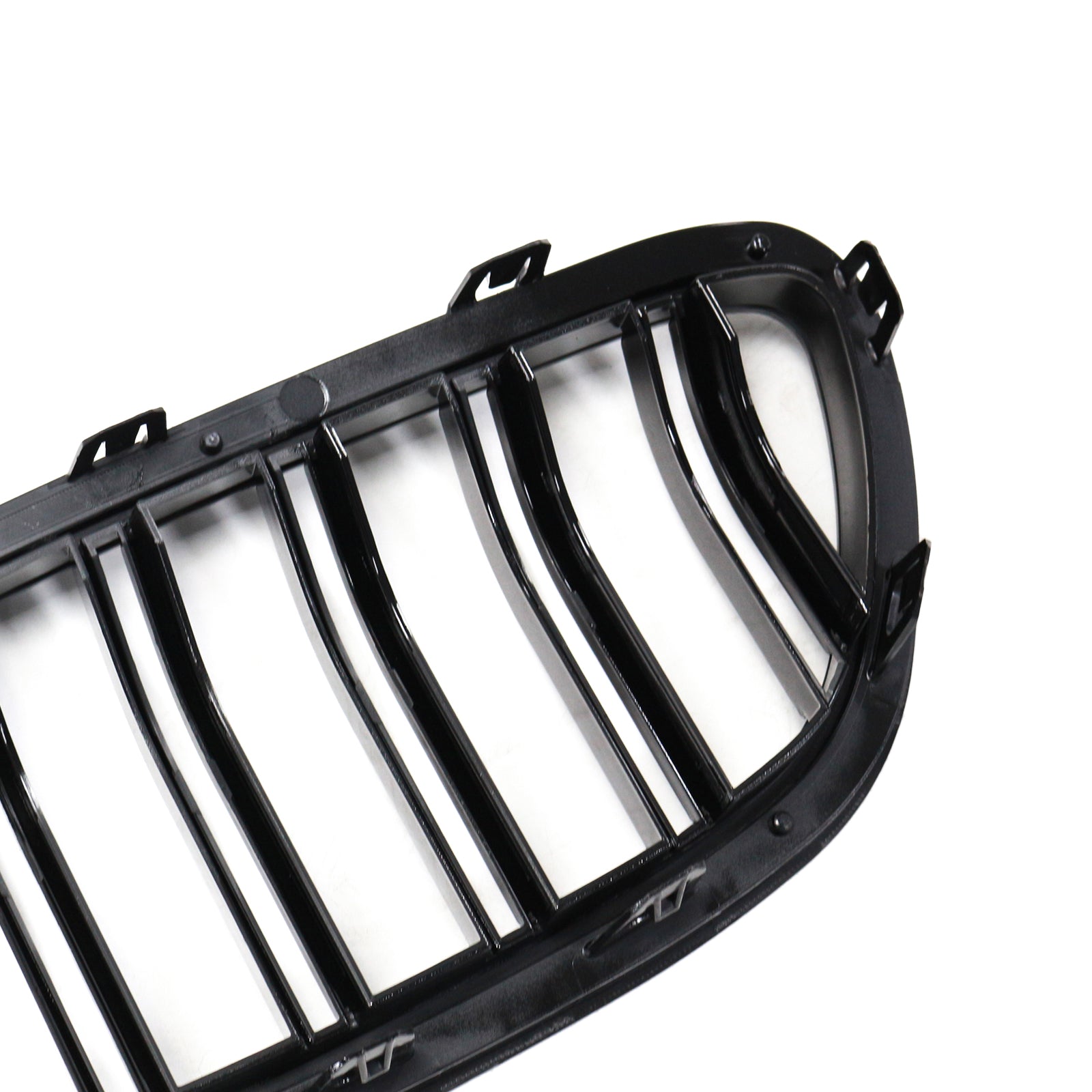 01.2009-10.2016 BMW 5-Series F10 M5 Kidney Bumper Grille Grill Gloss Black 51137203203 51137203204