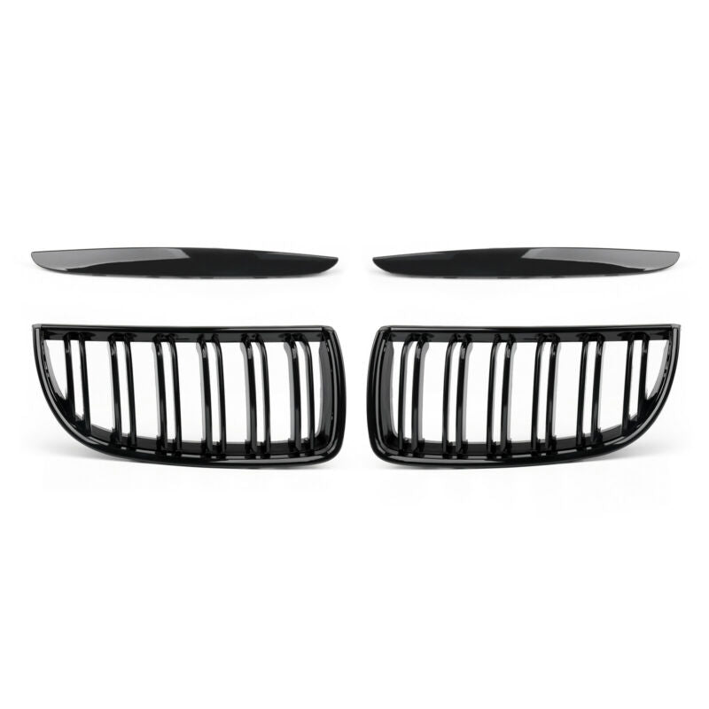 2004-2007 BMW E90 Sedan Wagon 320i Front Bumper Kidney Double Slat Grille