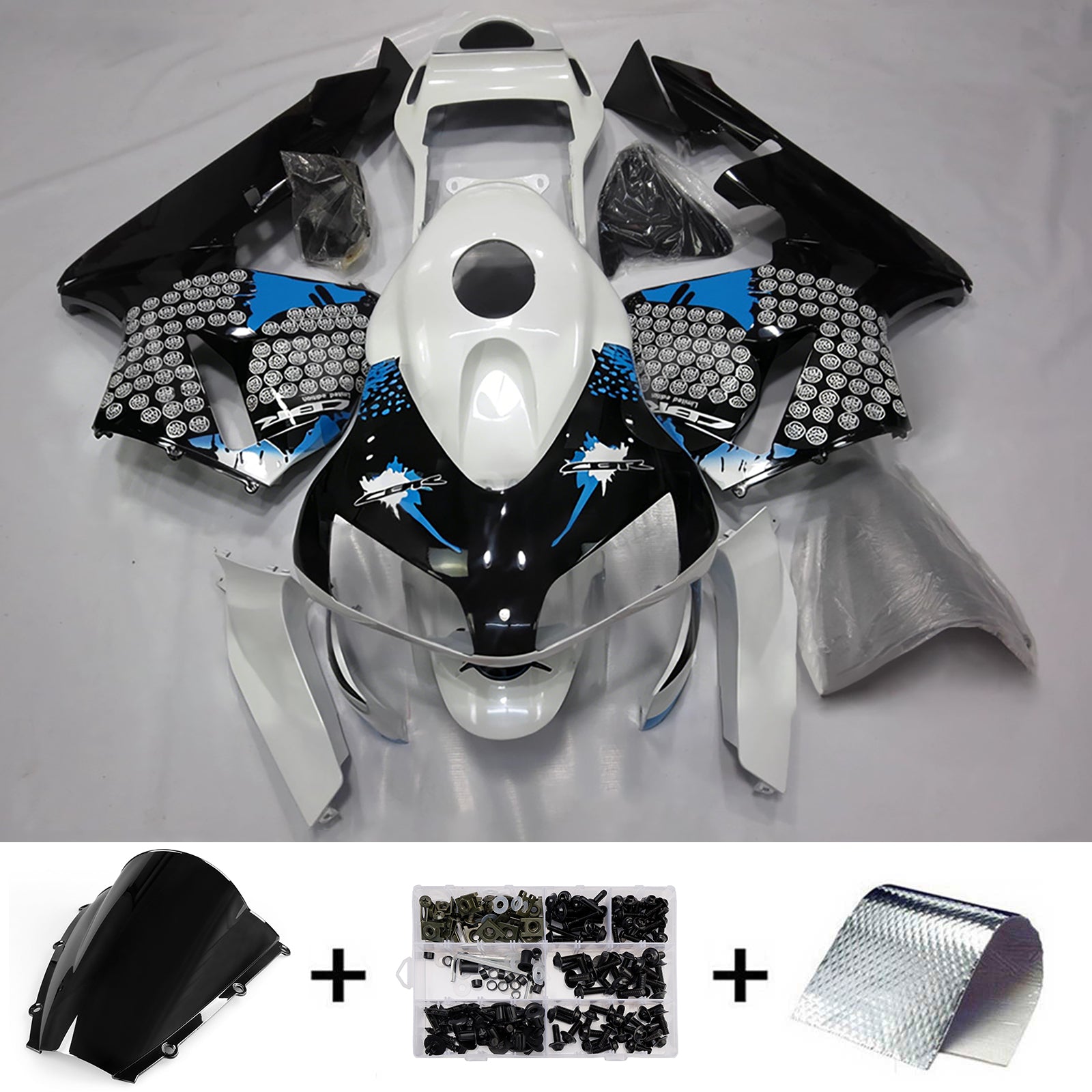 Injection Fairing Kit Bodywork Plastic ABS For Honda CBR600RR 2003-2004 F5