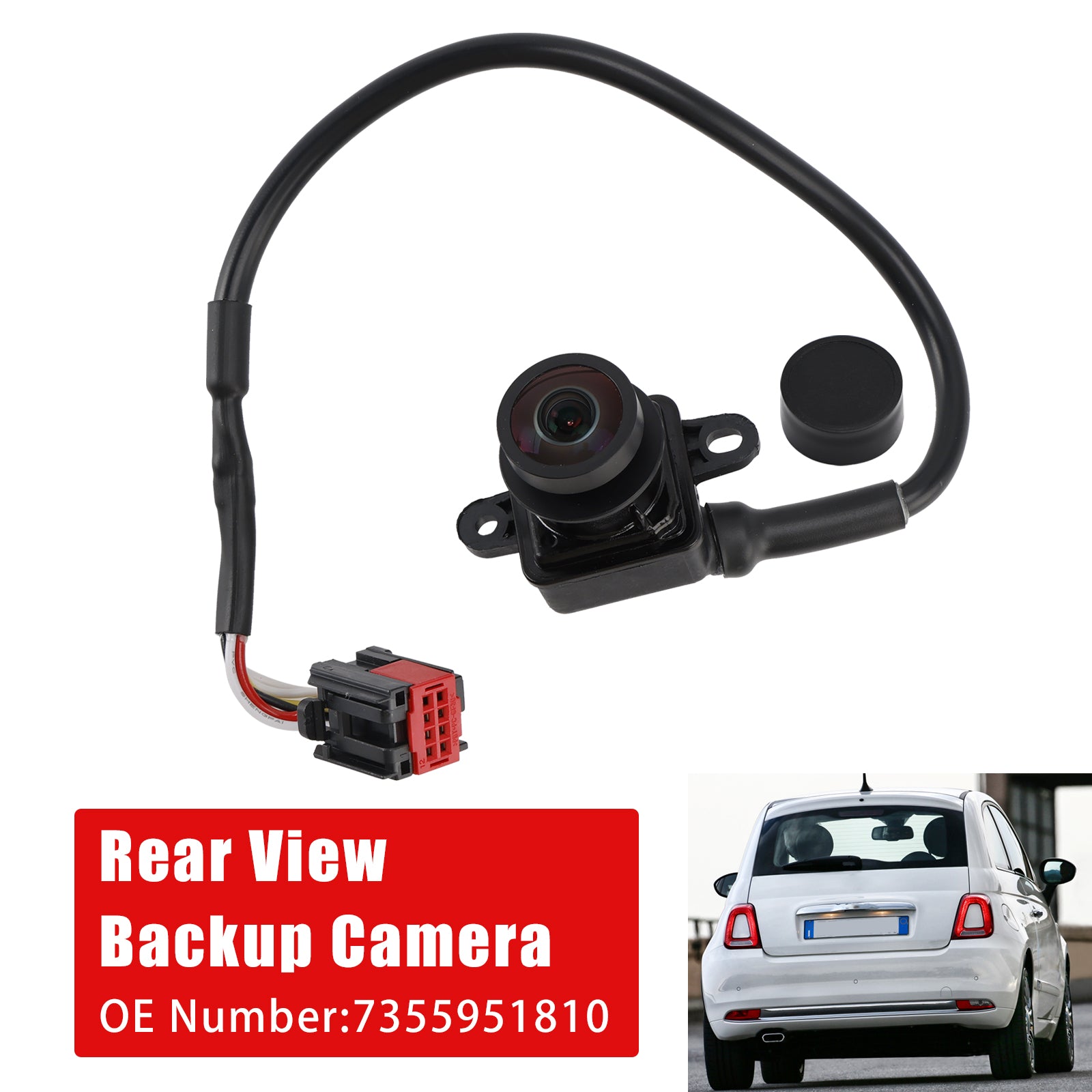 Fiat Ducato Reverse Rear View BackUp Assist Parking Camera 7355951810