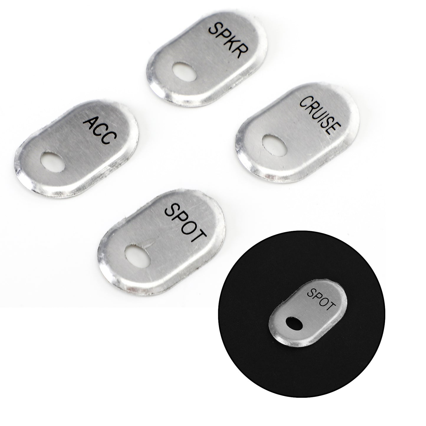 Flhtk Flhtcu Se Tg Fltr U Se 4 Pcs Hand Contorl Switch Button Cover Cap