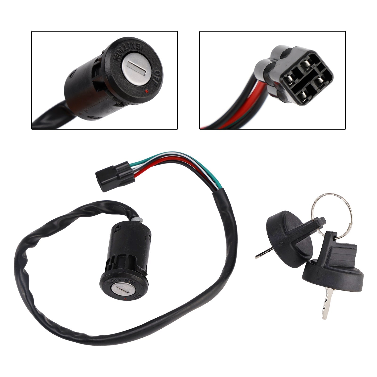 Ignition Key Switch 35100-Hp1-003 Fits For Honda Trx450R 04-09 Er 06-09/12-14