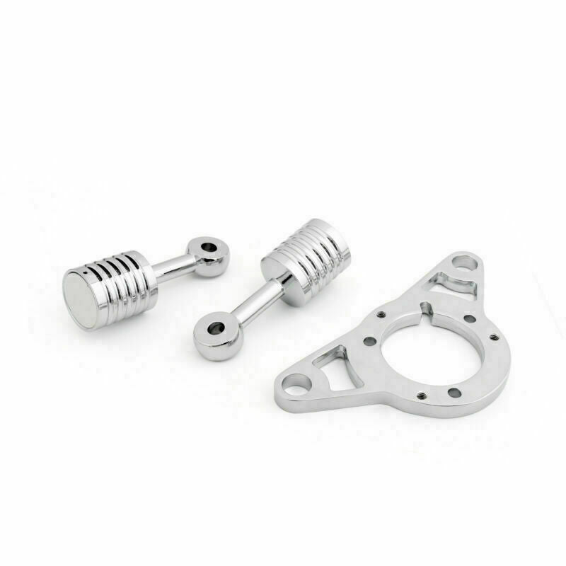 2008-2009 Harley Cross Bones Softail Spike Air Cleaner Intake Filter Chrome
