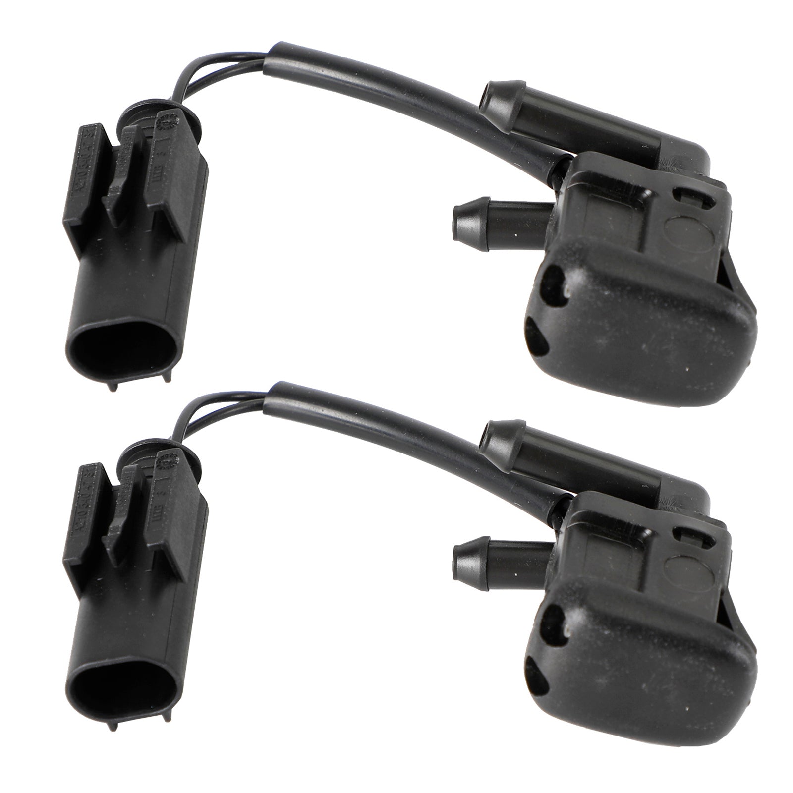 2X Windshield Wiper Nozzle Spray Jet Heated for BMW 5 Series E39 61668361042