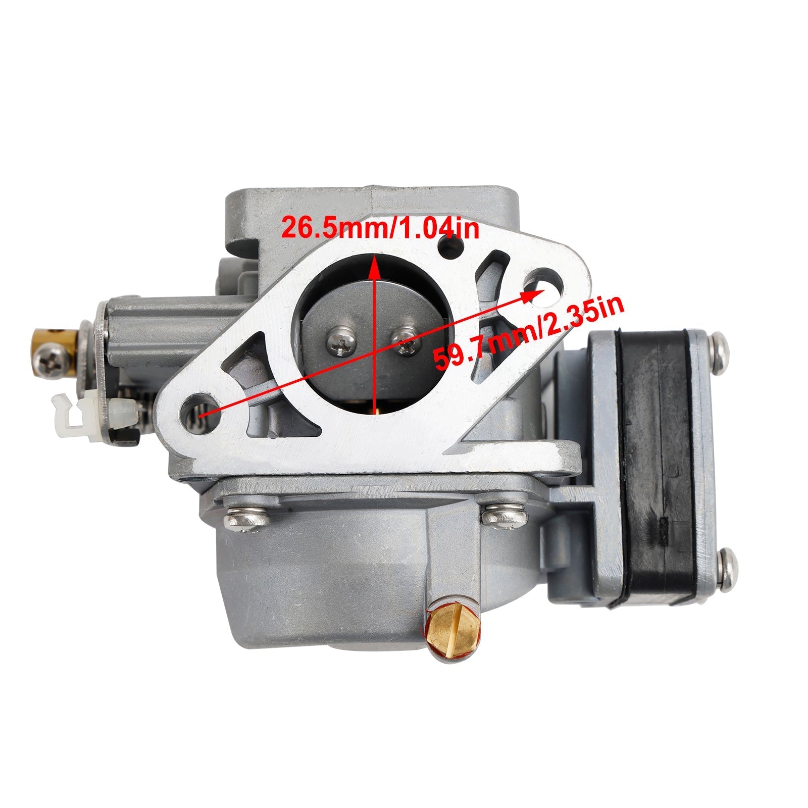 Mercury Marine 2 stroke 4HP 5HP Carburetor Carb 3303-812648T 3303-812647T1